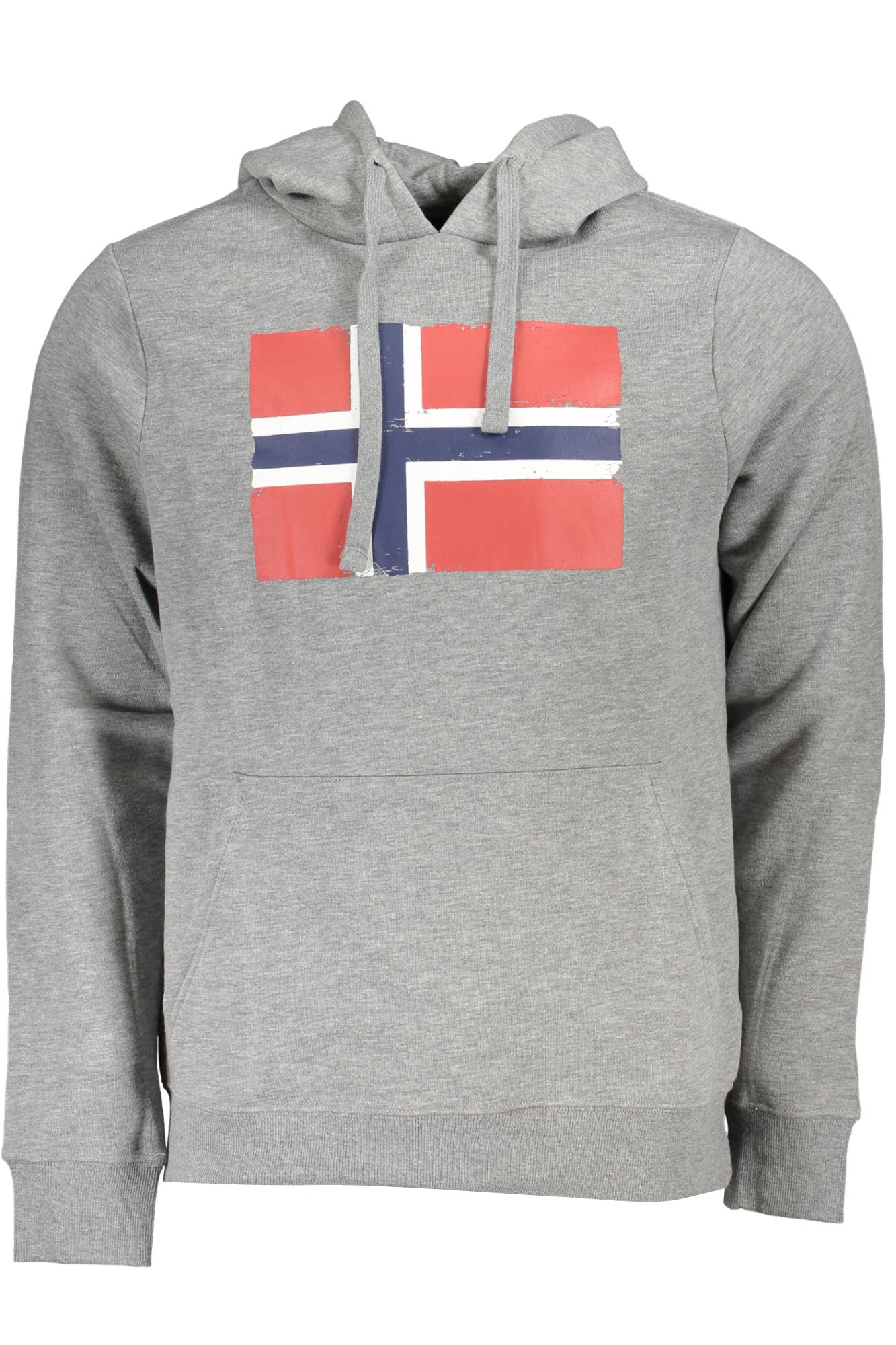 SUDADERA GRIS CON CREMALLERA PARA HOMBRE NORWAY 1963 