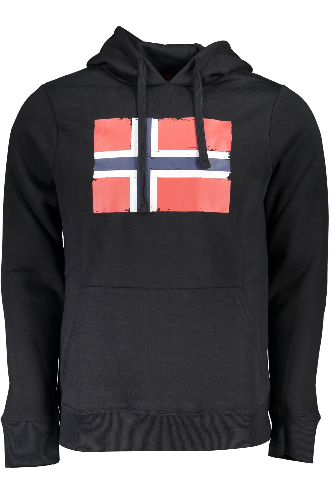 NORUEGA 1963 SUDADERA NEGRA CON CREMALLERA PARA HOMBRE 