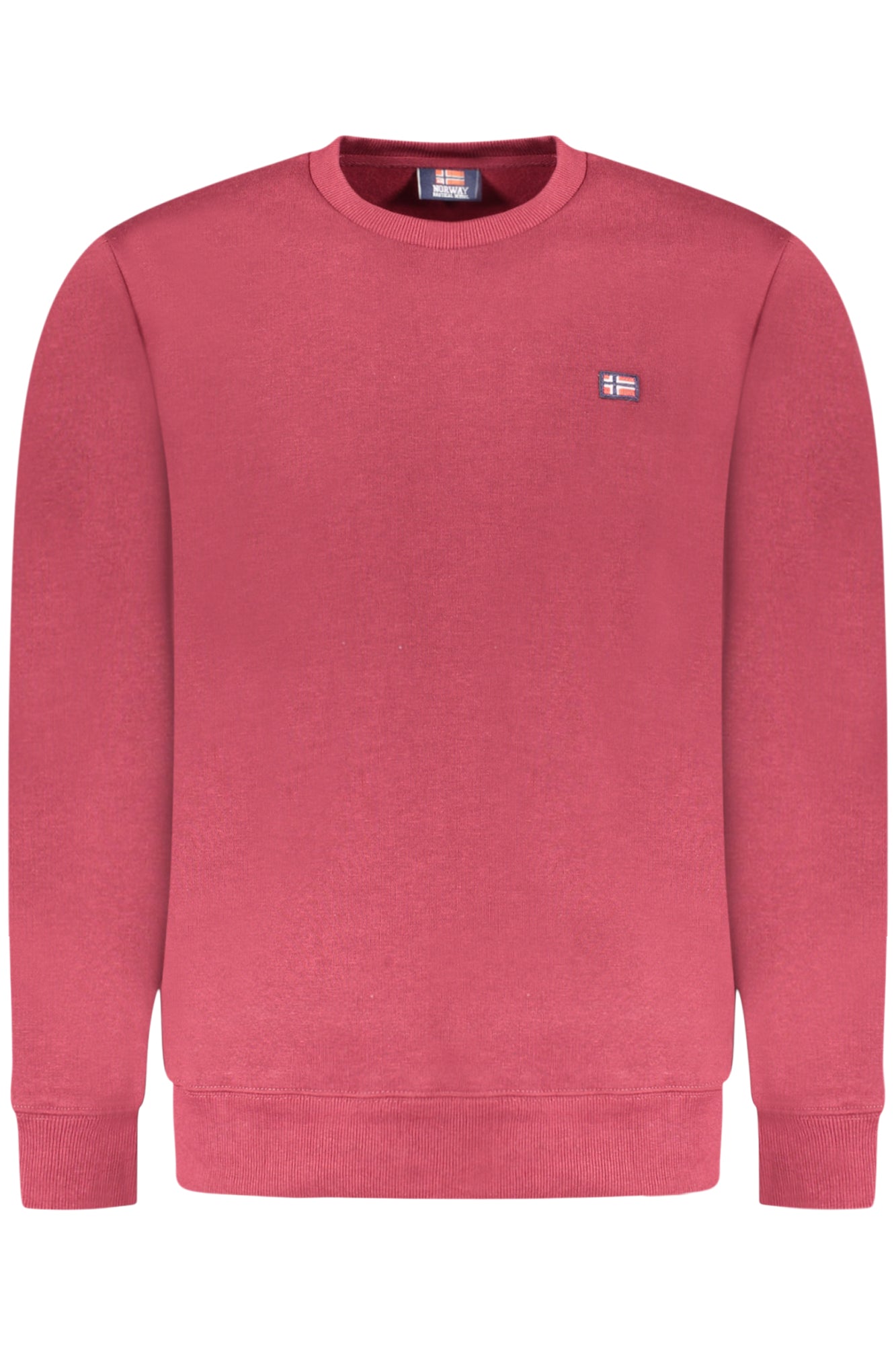 NORUEGA 1963 SUDADERA ROJA CON CREMALLERA PARA HOMBRE 
