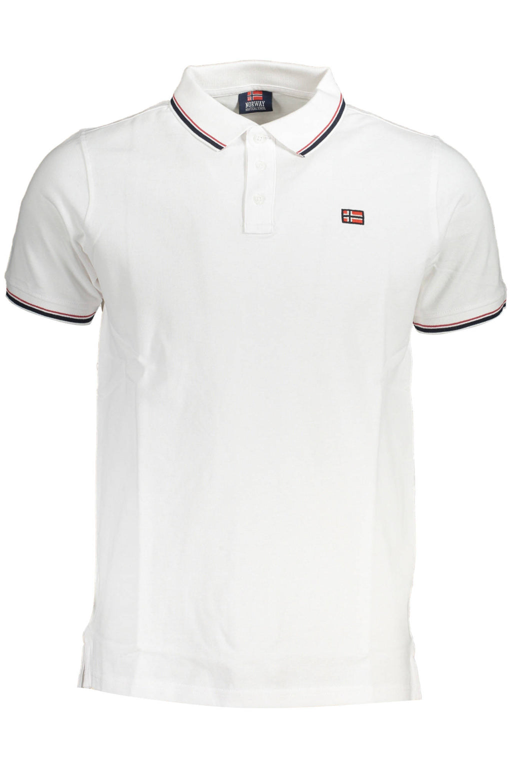 POLO DE MANGA CORTA PARA HOMBRE NORUEGA 1963 BLANCO 