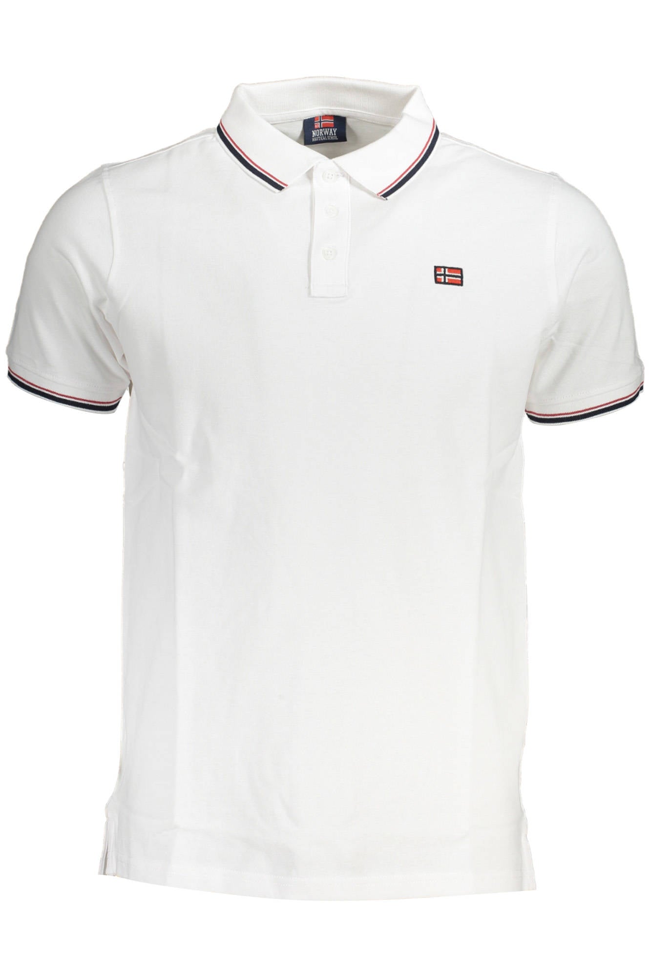 POLO DE MANGA CORTA PARA HOMBRE NORUEGA 1963 BLANCO 