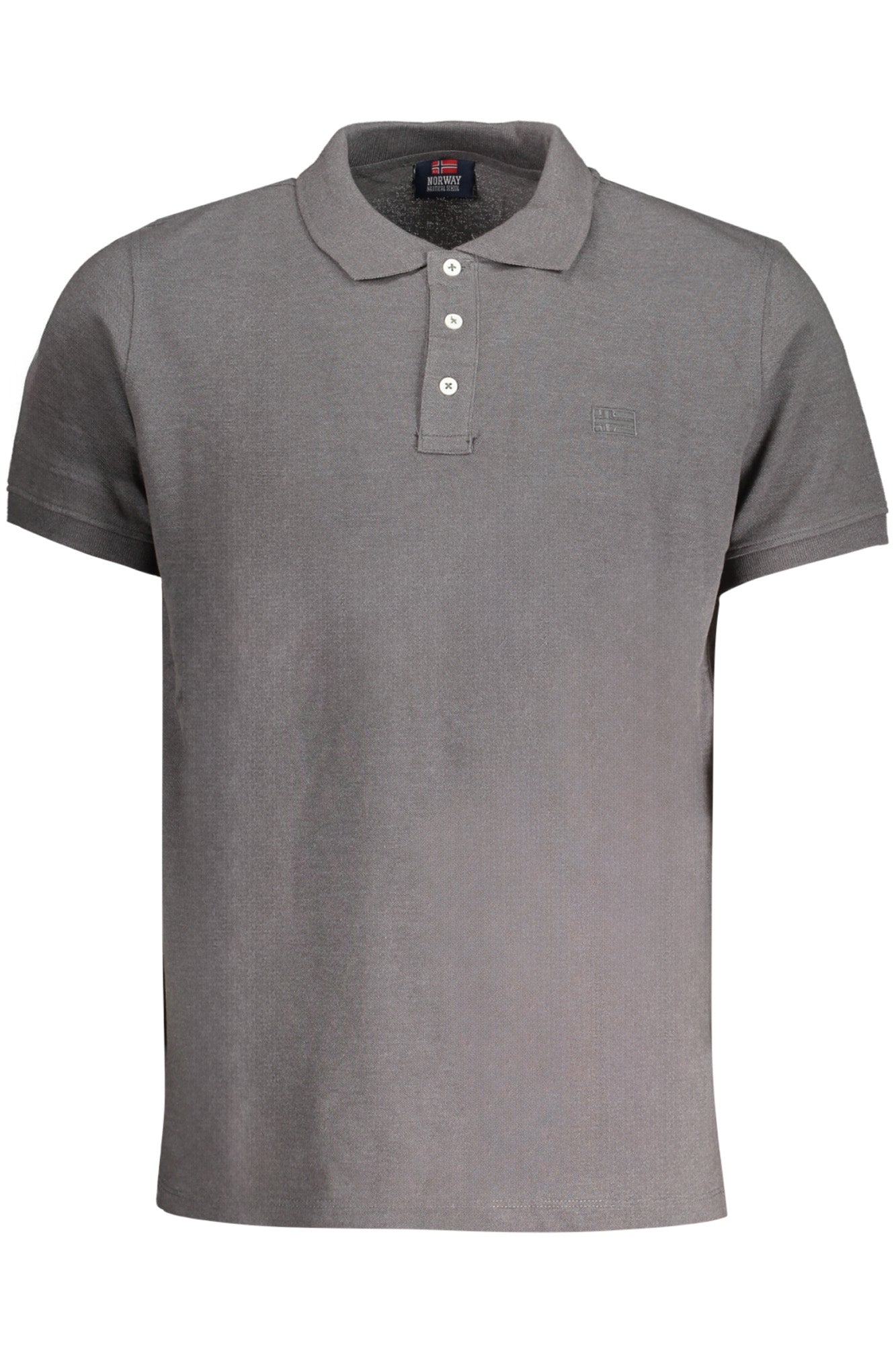 POLO DE MANGA CORTA PARA HOMBRE, GRIS, NORUEGA 1963 