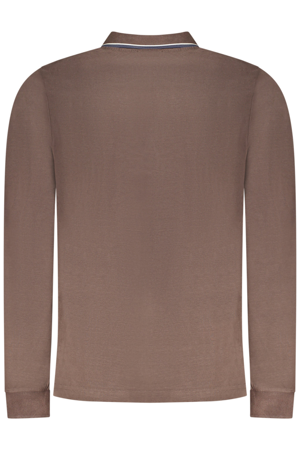 NORWAY 1963 POLO MANICHE LUNGHE UOMO MARRONE