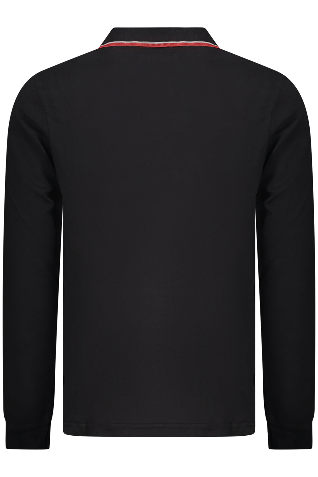 POLO DE MANGA LARGA PARA HOMBRE, NORUEGA 1963, NEGRO 