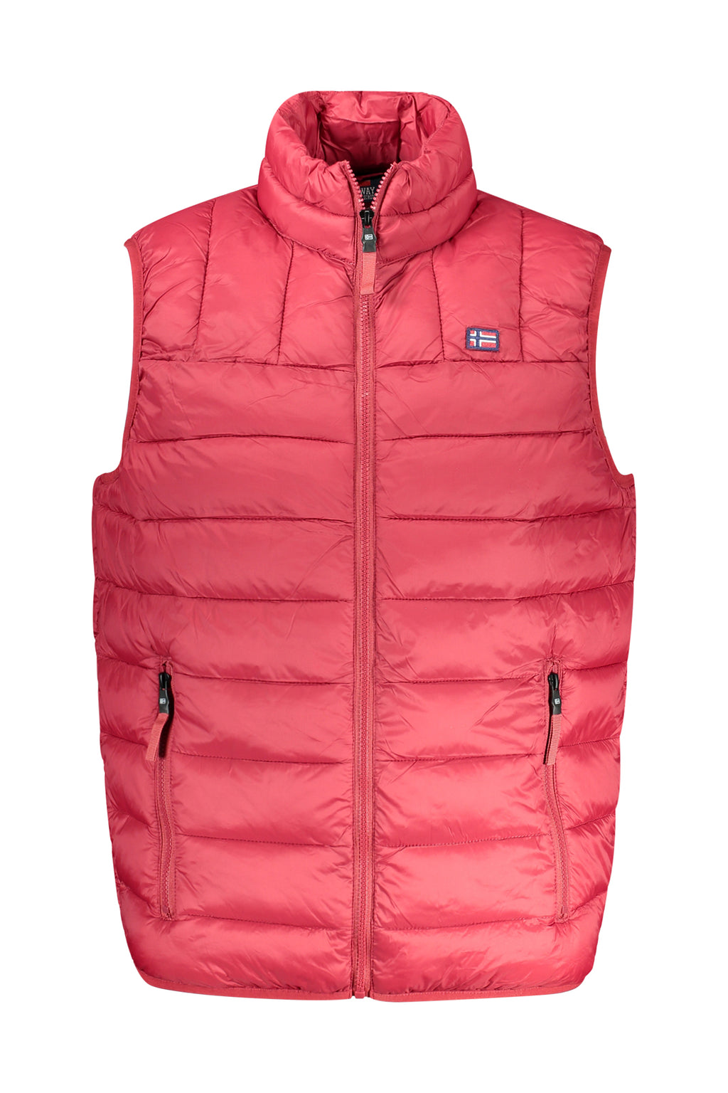 CHAQUETA ROJA SIN MANGAS PARA HOMBRE NORUEGA 1963 