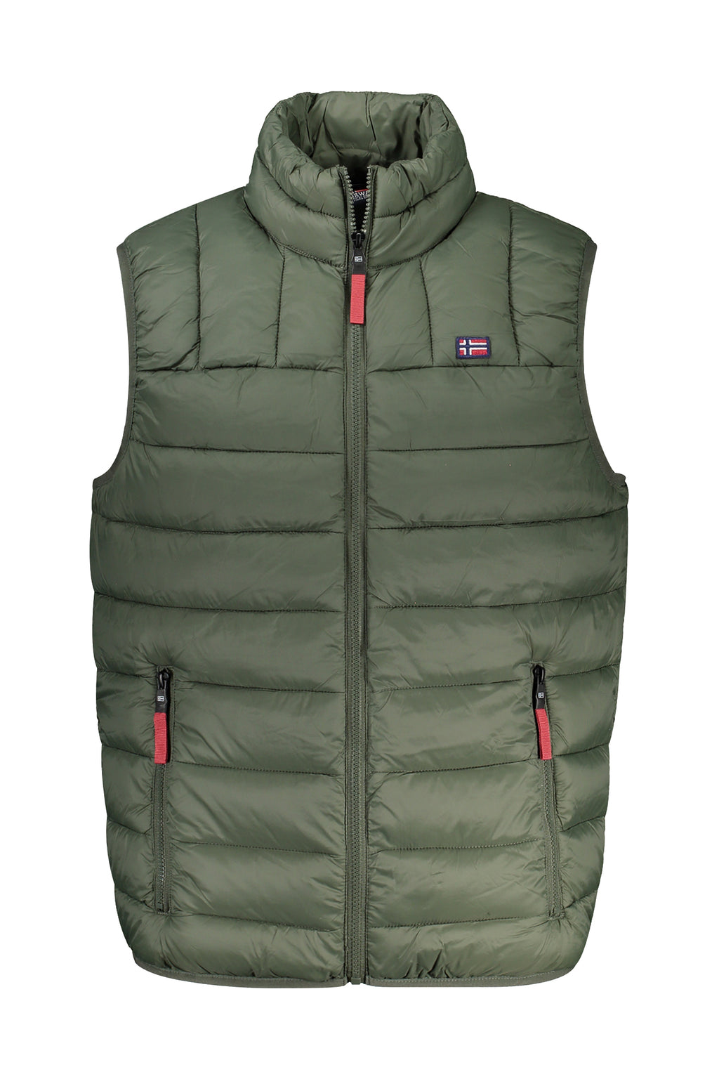 CHAQUETA VERDE SIN MANGAS PARA HOMBRE NORUEGA 1963 