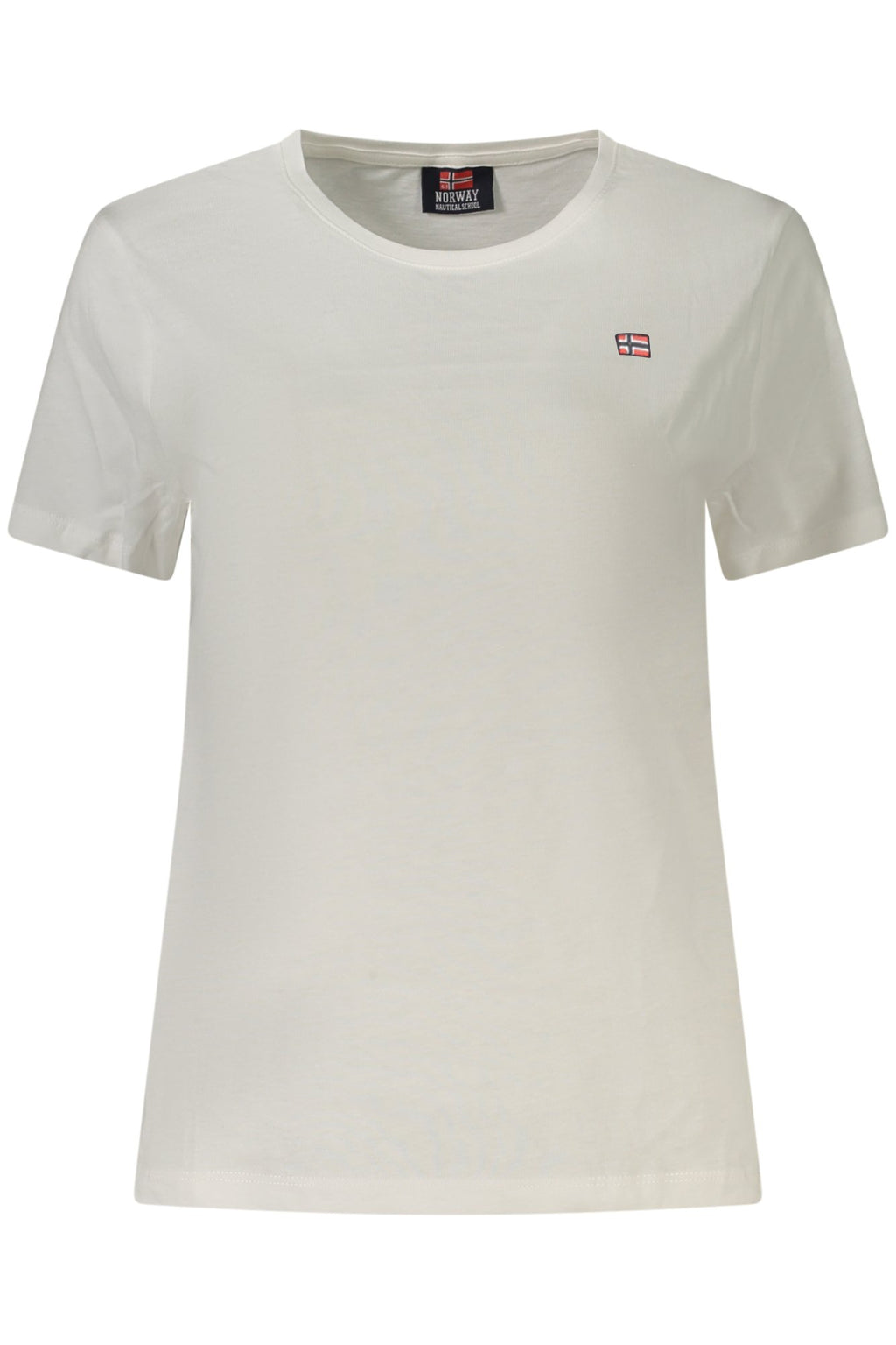 NORUEGA 1963 CAMISETA DE MANGA CORTA MUJER BLANCA 