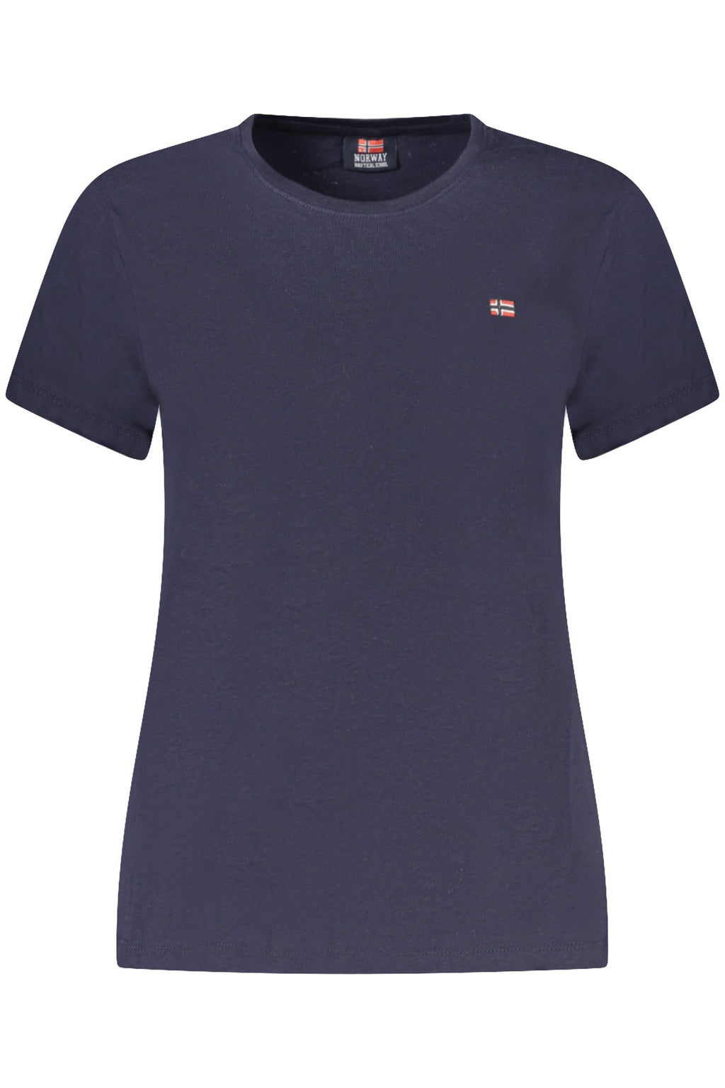 NORUEGA 1963 CAMISETA DE MANGA CORTA PARA MUJER, AZUL 