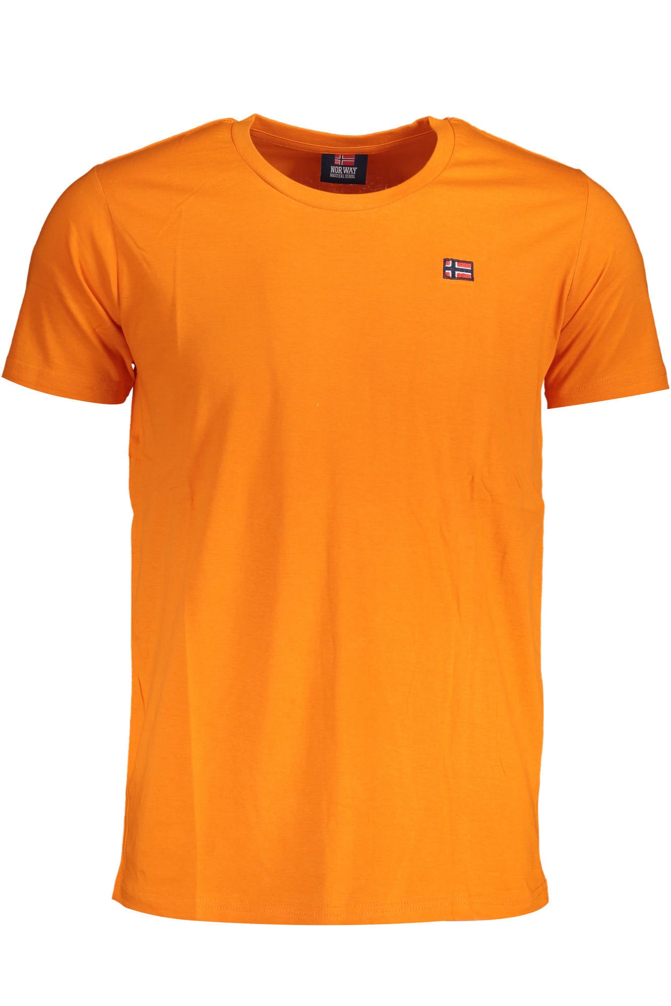 NORUEGA 1963 CAMISETA DE MANGA CORTA PARA HOMBRE NARANJA 