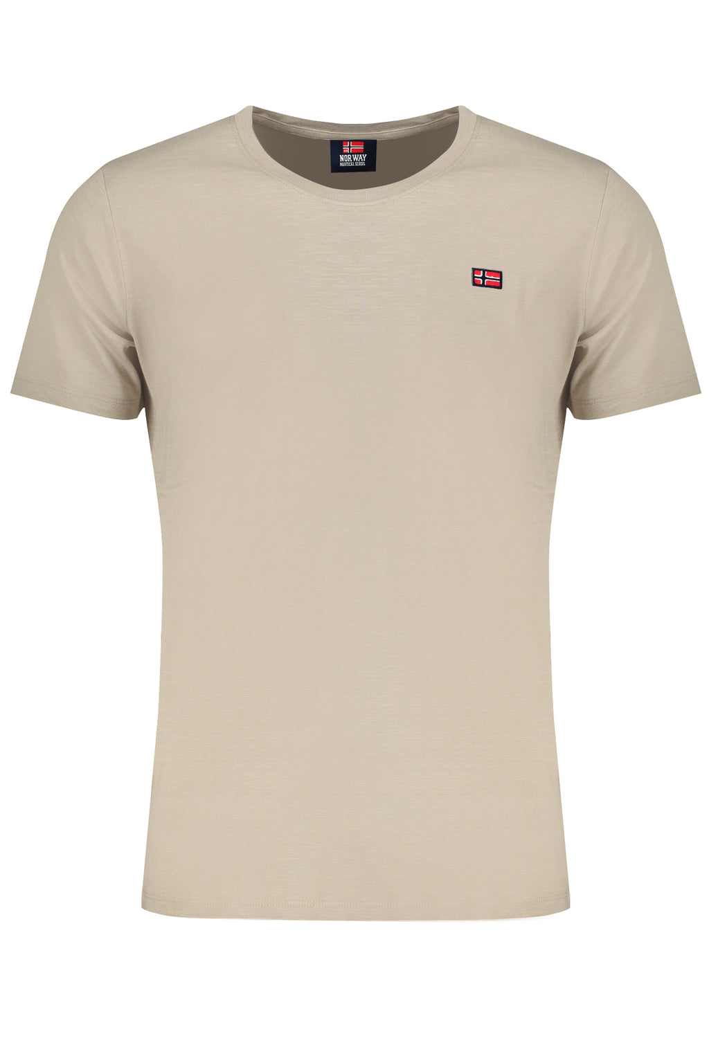 NORUEGA 1963 CAMISETA DE MANGA CORTA PARA HOMBRE BEIGE 