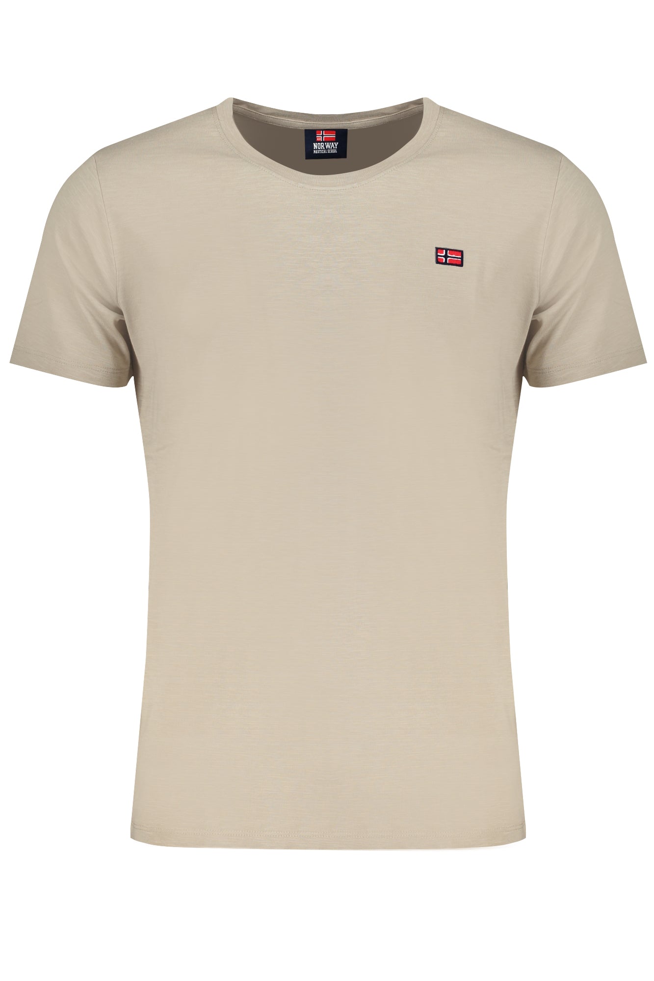 NORUEGA 1963 CAMISETA DE MANGA CORTA PARA HOMBRE BEIGE 