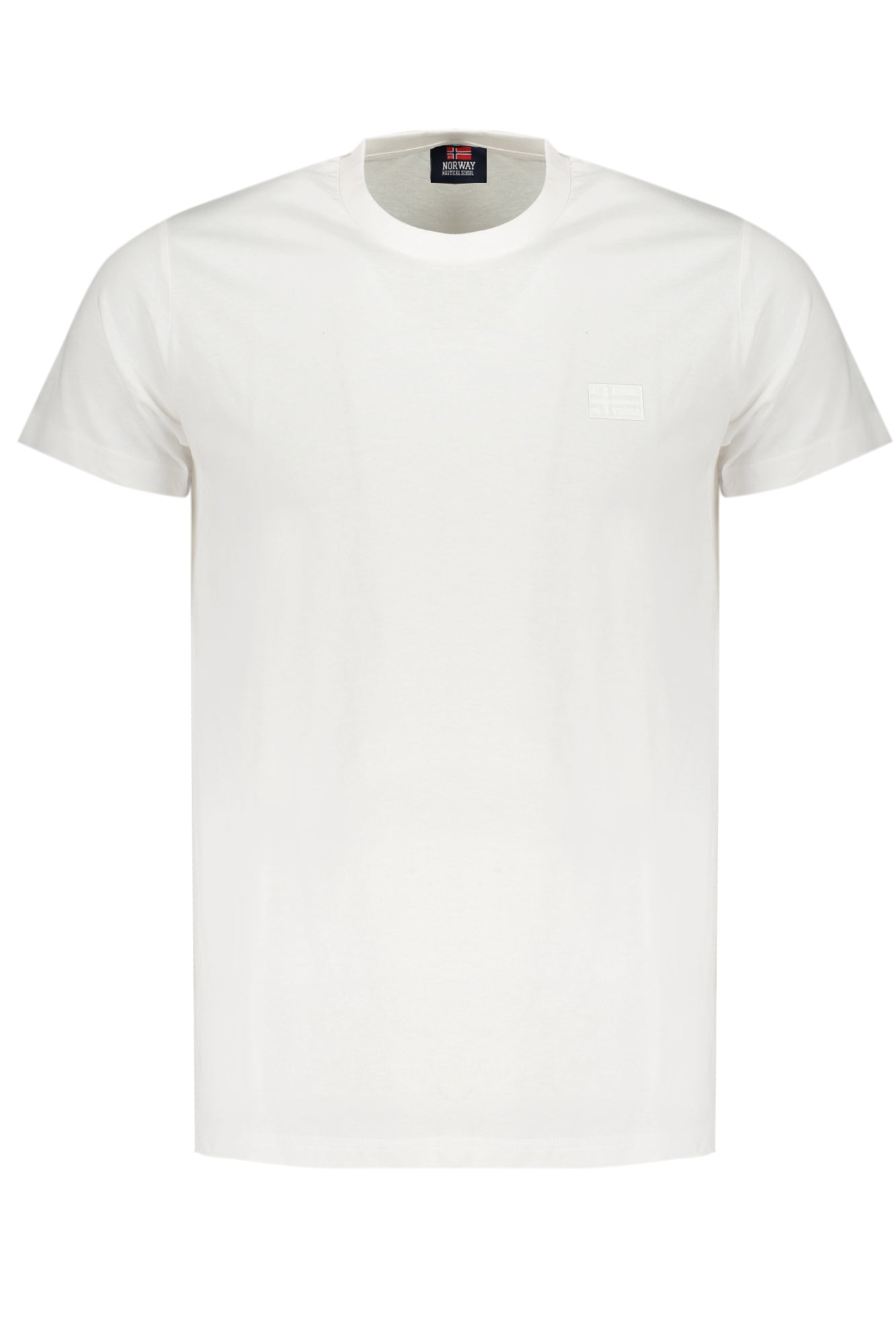 NORUEGA 1963 CAMISETA DE MANGA CORTA PARA HOMBRE BLANCA 