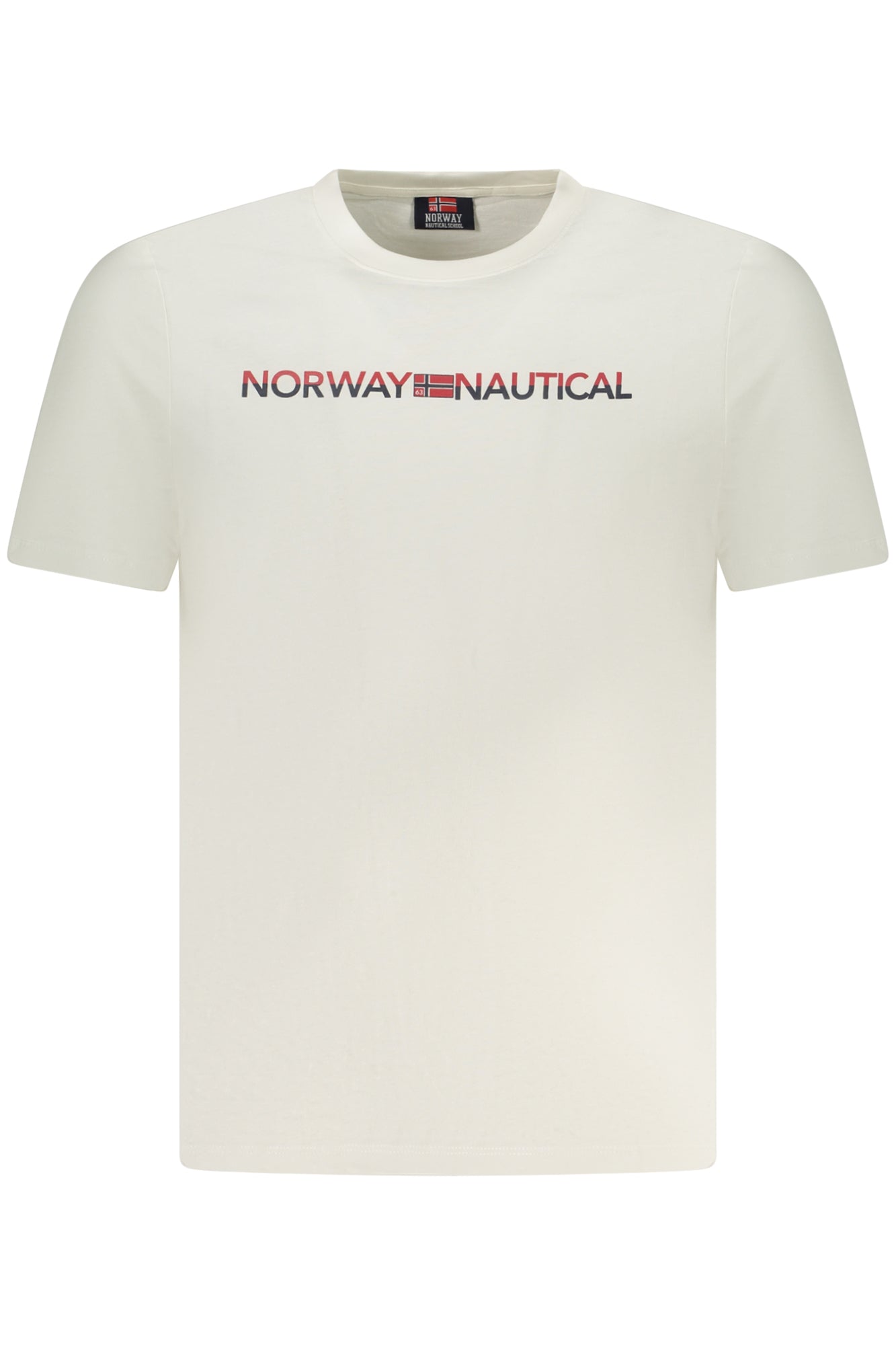 NORUEGA 1963 CAMISETA DE MANGA CORTA PARA HOMBRE BLANCA 