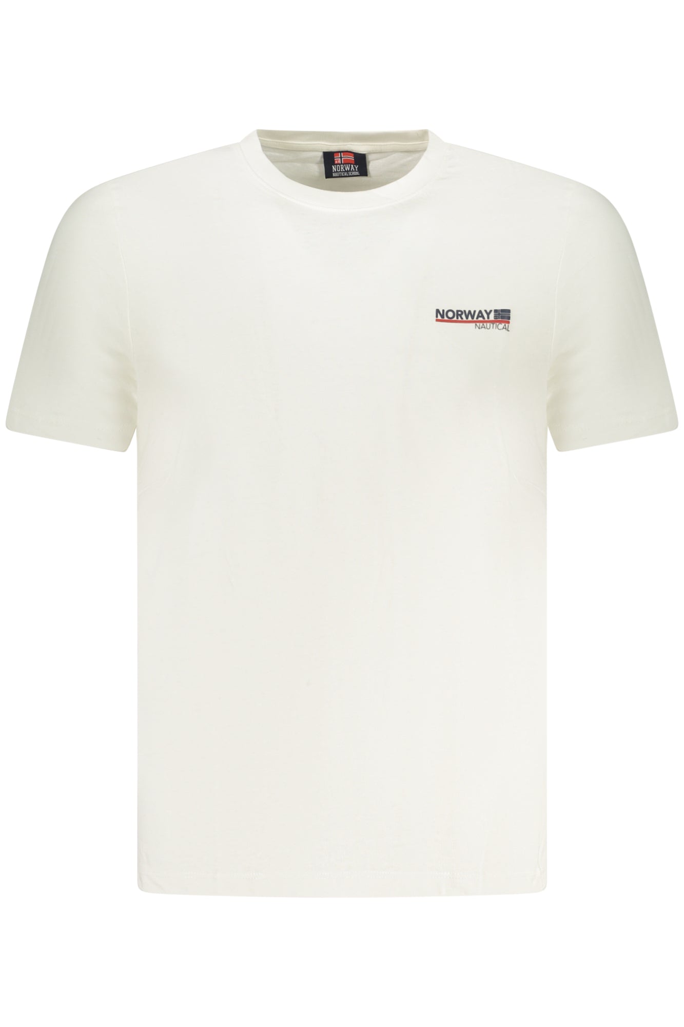 NORUEGA 1963 CAMISETA DE MANGA CORTA PARA HOMBRE BLANCA 