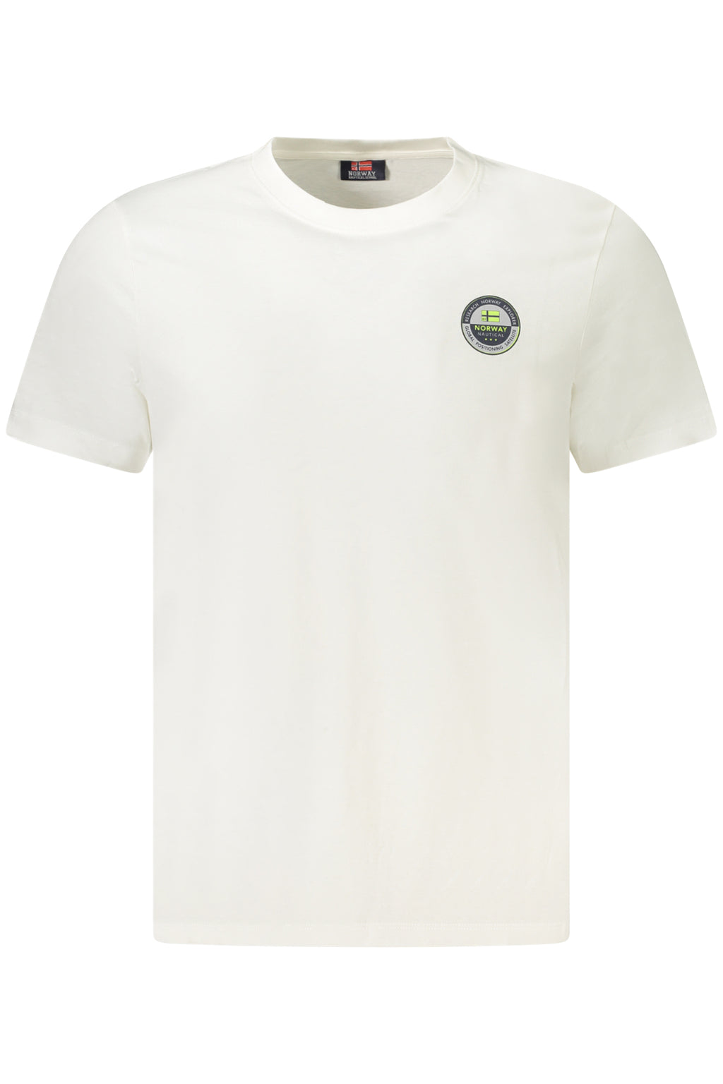 NORUEGA 1963 CAMISETA DE MANGA CORTA PARA HOMBRE BLANCA 