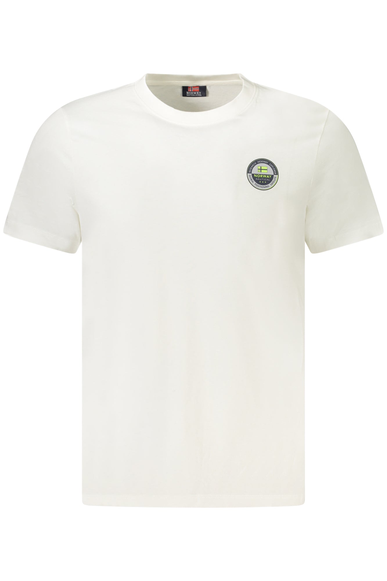 NORUEGA 1963 CAMISETA DE MANGA CORTA PARA HOMBRE BLANCA 