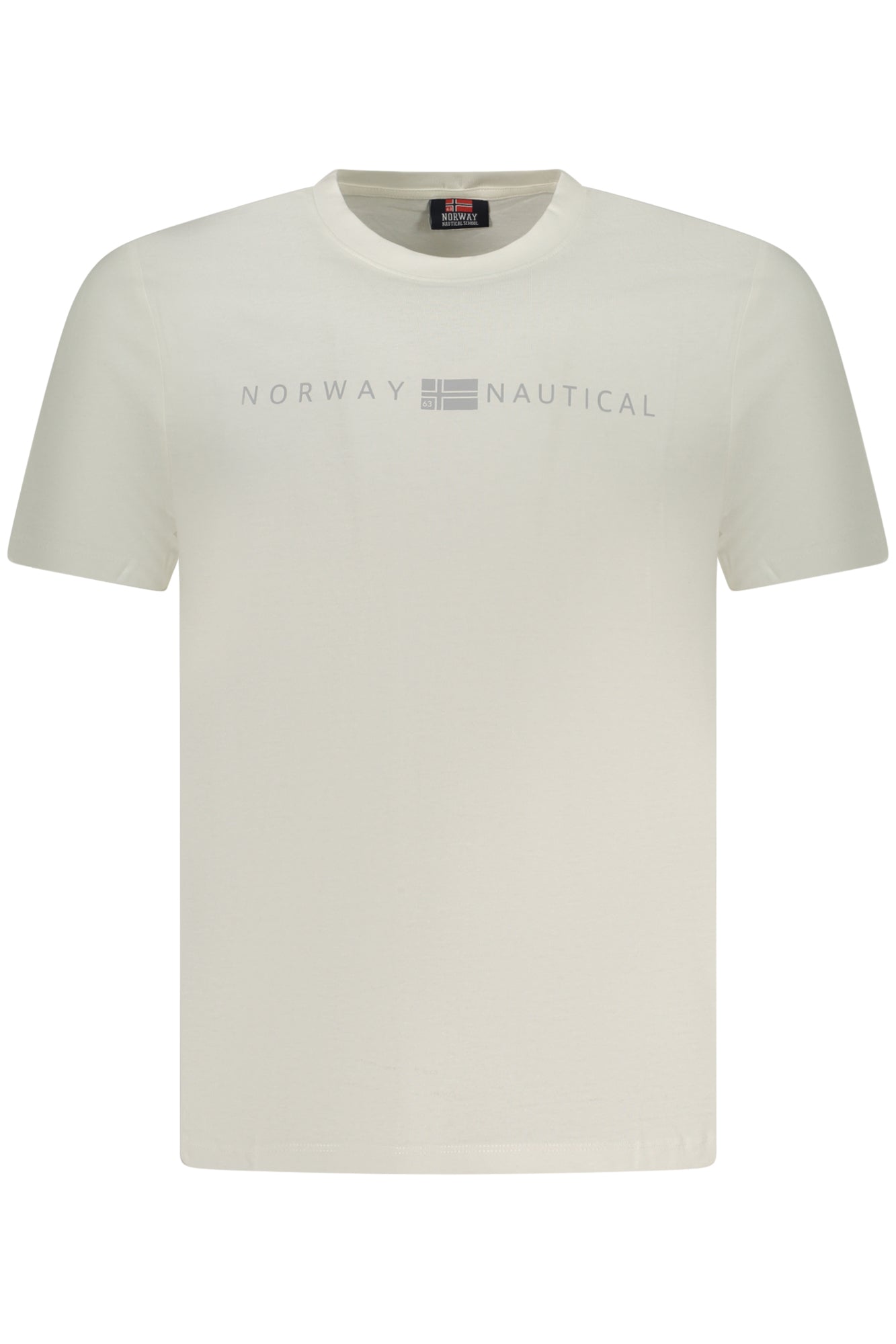 NORUEGA 1963 CAMISETA DE MANGA CORTA PARA HOMBRE BLANCA 