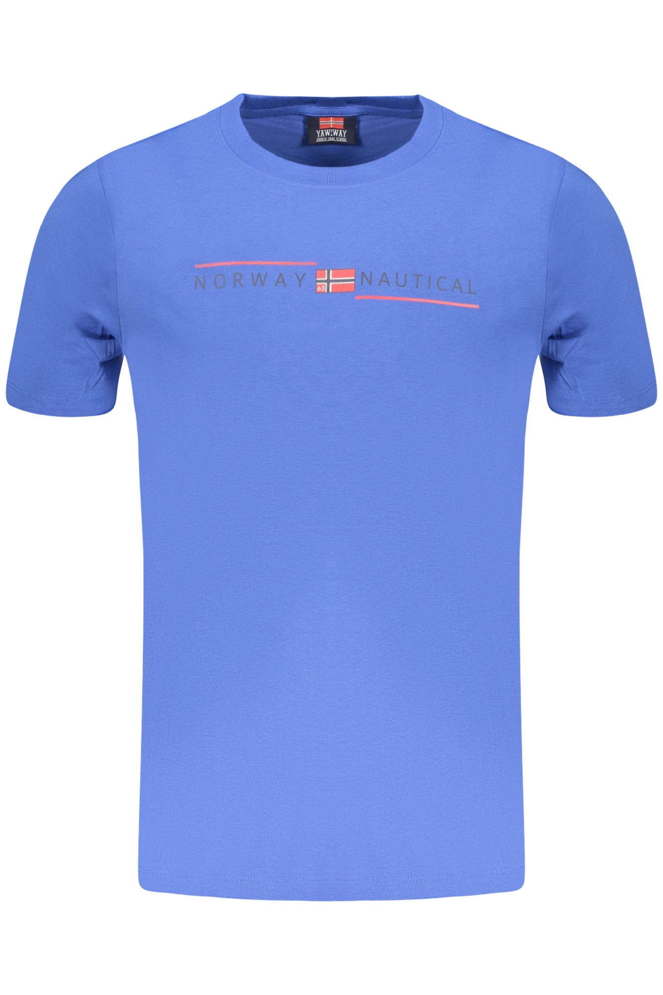 NORUEGA 1963 CAMISETA DE MANGA CORTA PARA HOMBRE AZUL 