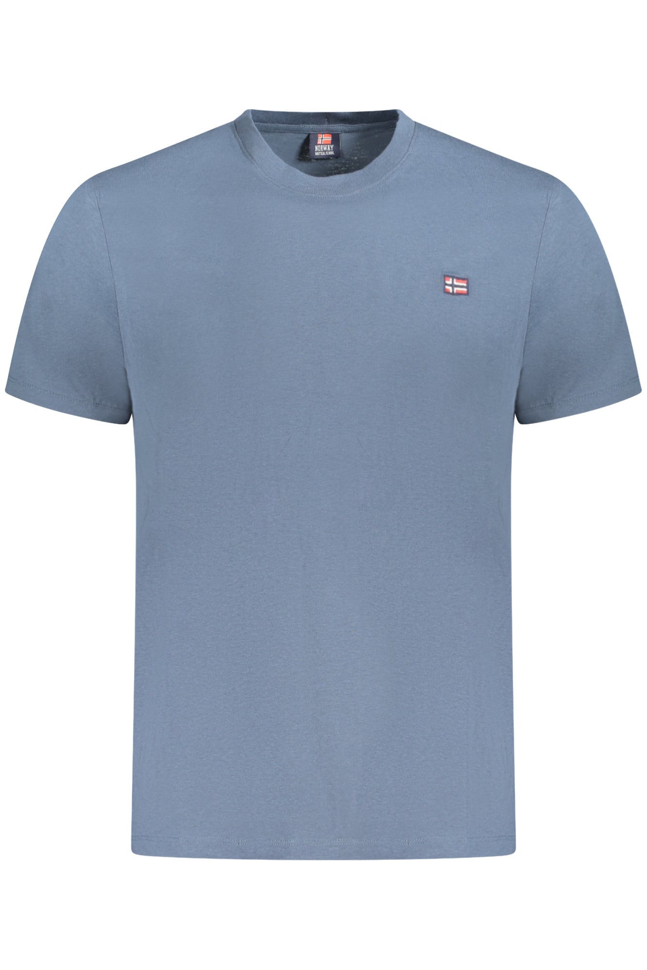 NORUEGA 1963 CAMISETA DE MANGA CORTA PARA HOMBRE AZUL 