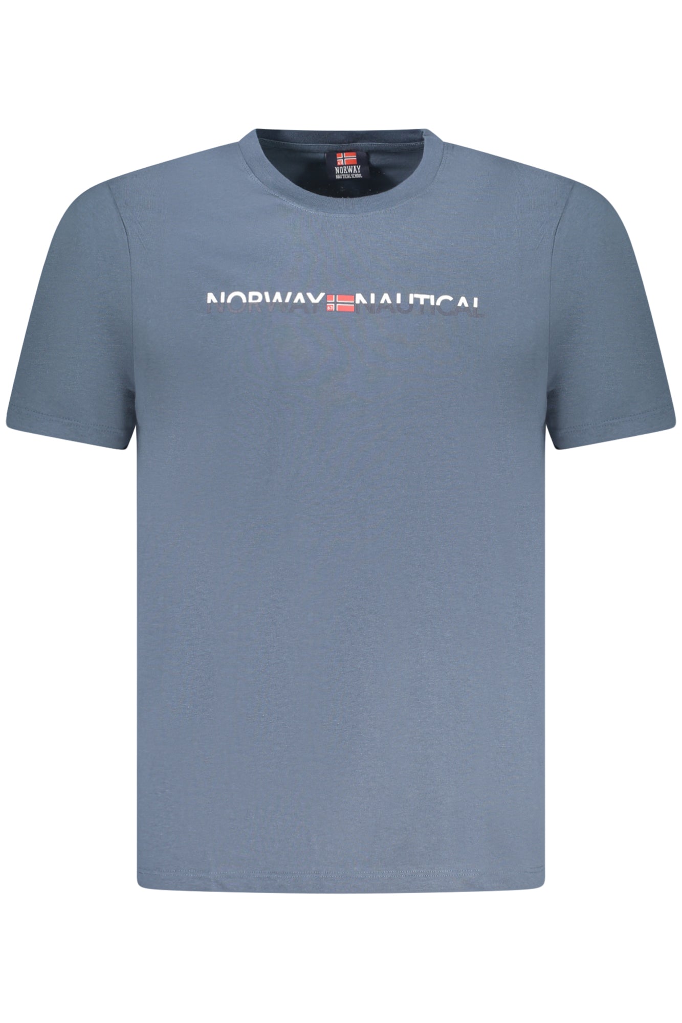 NORUEGA 1963 CAMISETA DE MANGA CORTA PARA HOMBRE AZUL 