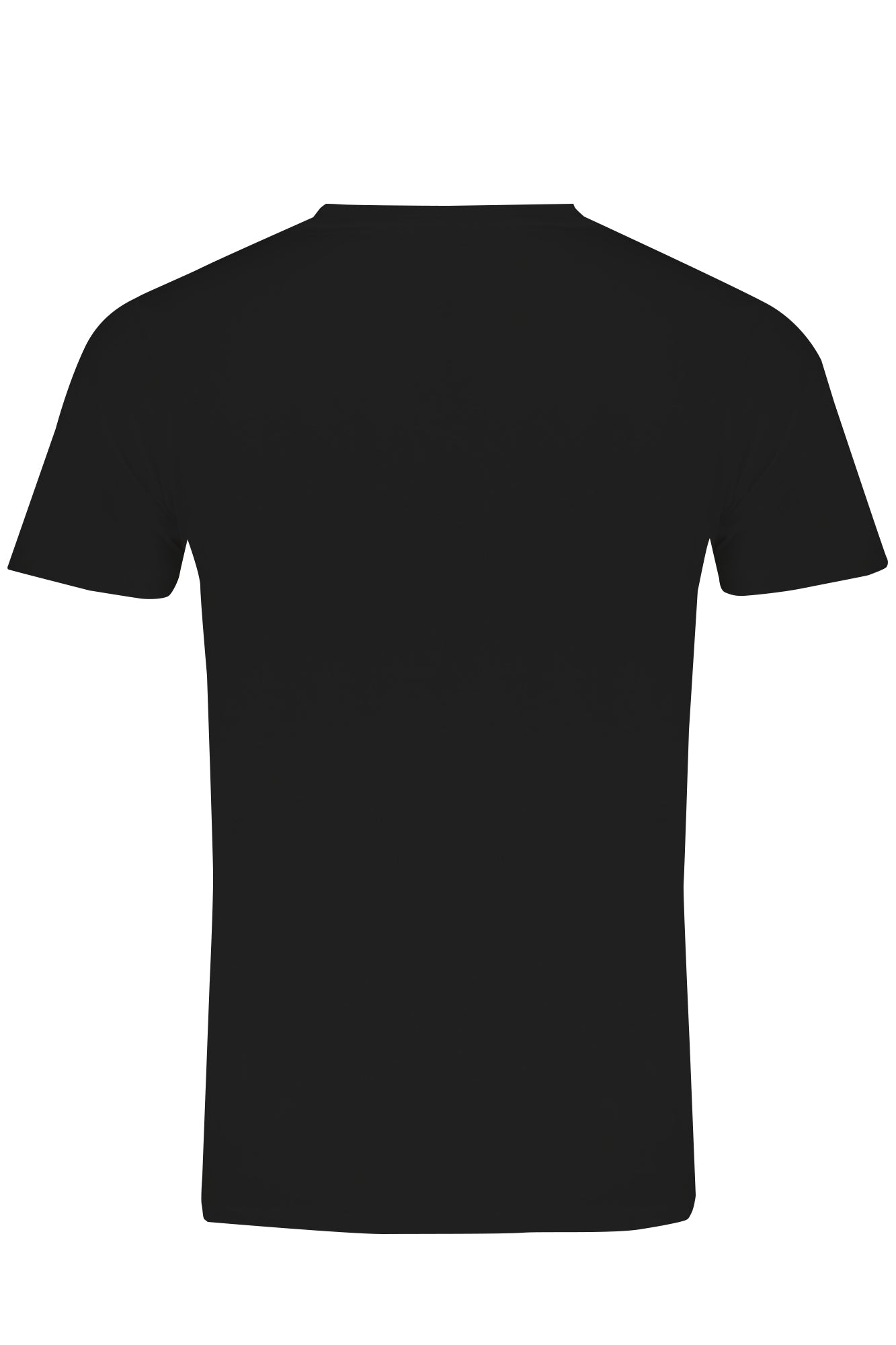 CAMISETA NEGRA DE MANGA CORTA PARA HOMBRE NORUEGA 1963 