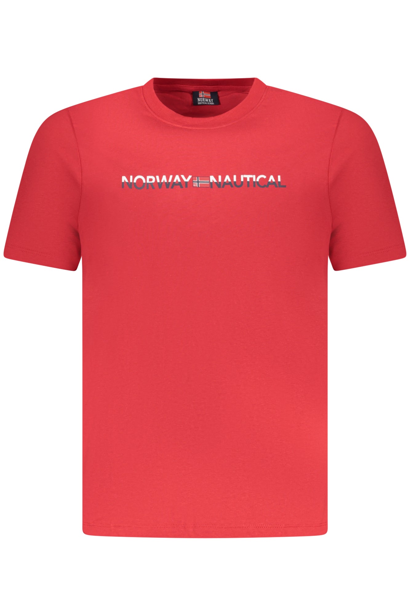 CAMISETA DE MANGA CORTA PARA HOMBRE NORUEGA 1963, ROJA 