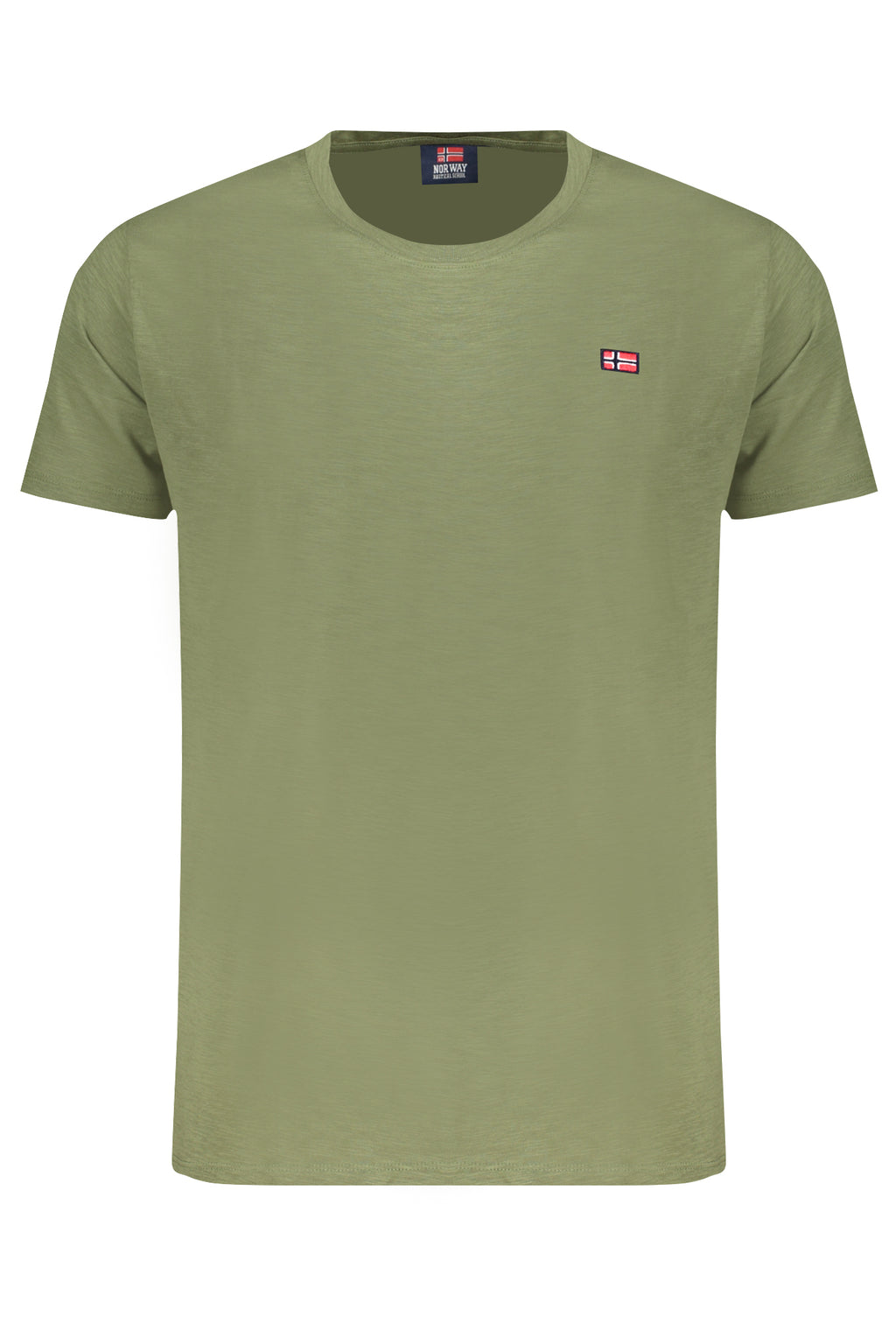 NORUEGA 1963 CAMISETA DE MANGA CORTA PARA HOMBRE VERDE 