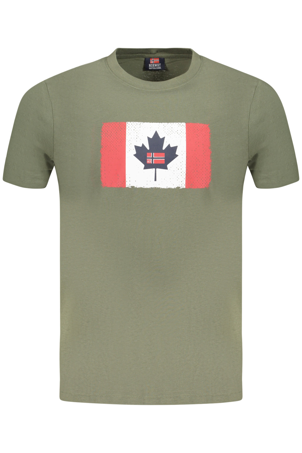 NORWAY 1963 T-SHIRT MANICHE CORTE UOMO VERDE