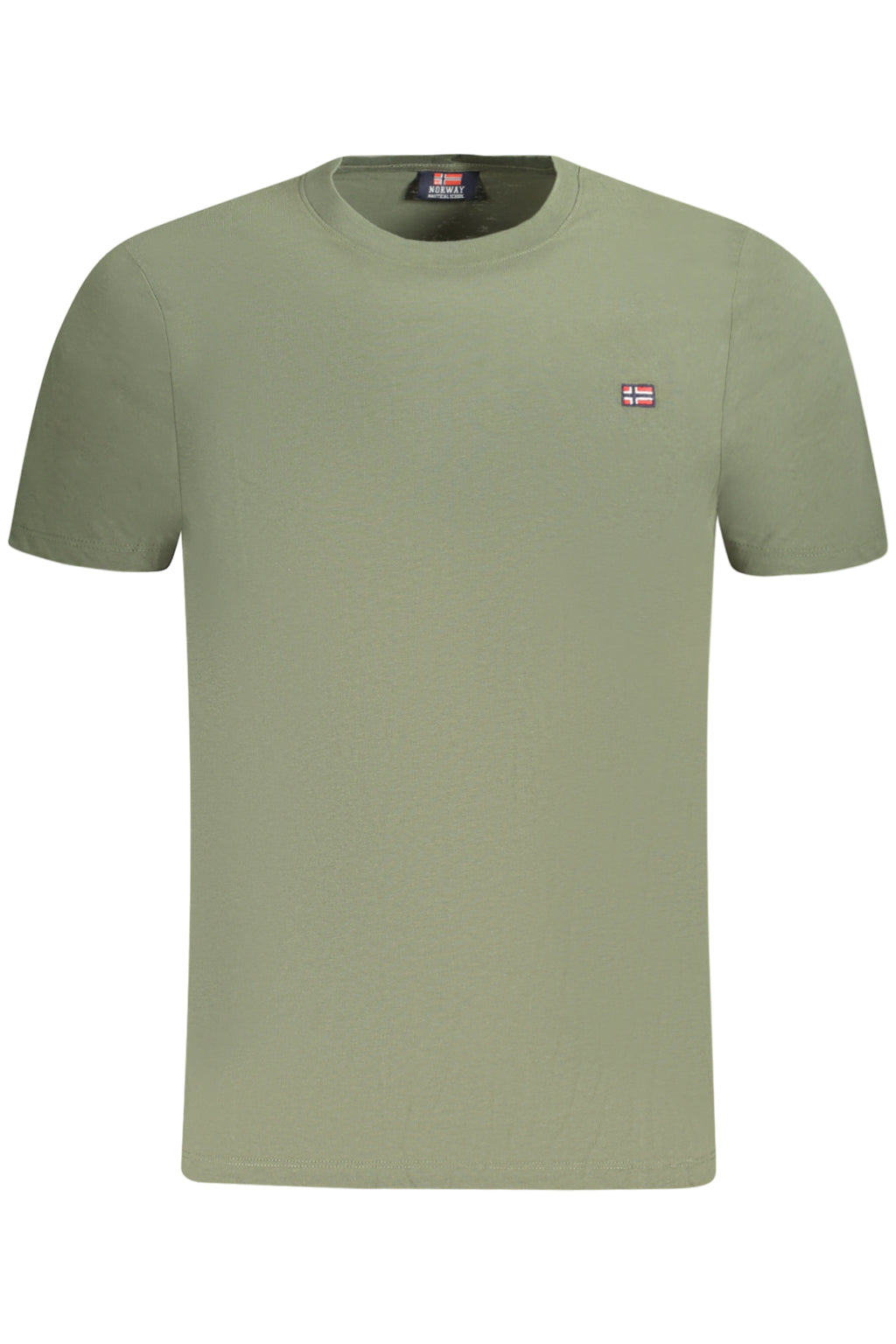 NORUEGA 1963 CAMISETA DE MANGA CORTA PARA HOMBRE VERDE 