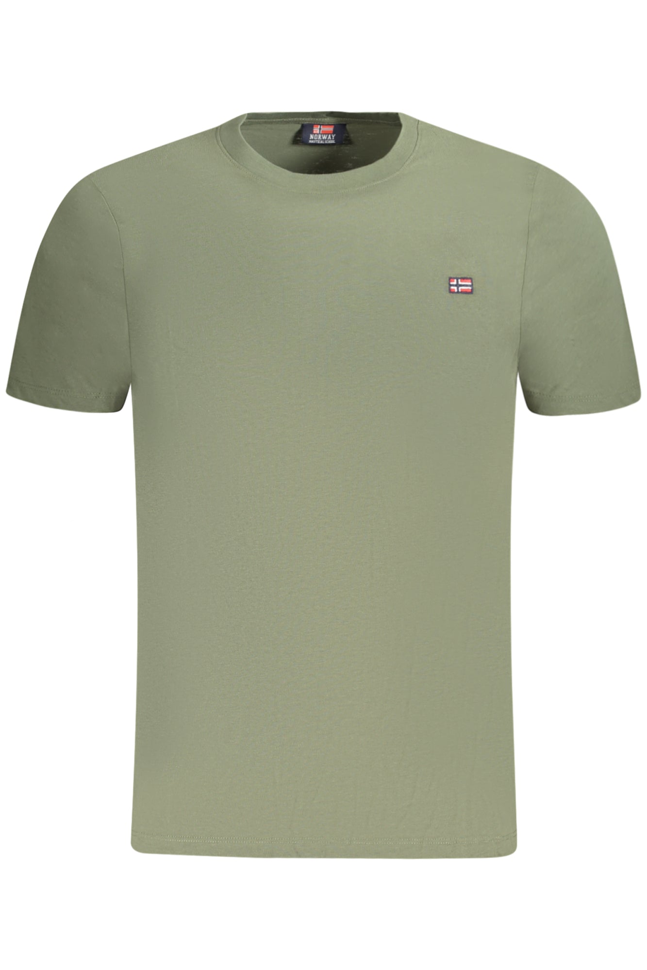 NORUEGA 1963 CAMISETA DE MANGA CORTA PARA HOMBRE VERDE 