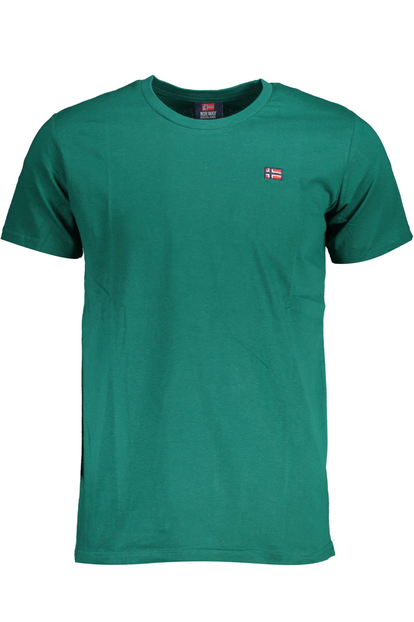 NORUEGA 1963 CAMISETA DE MANGA CORTA PARA HOMBRE VERDE 