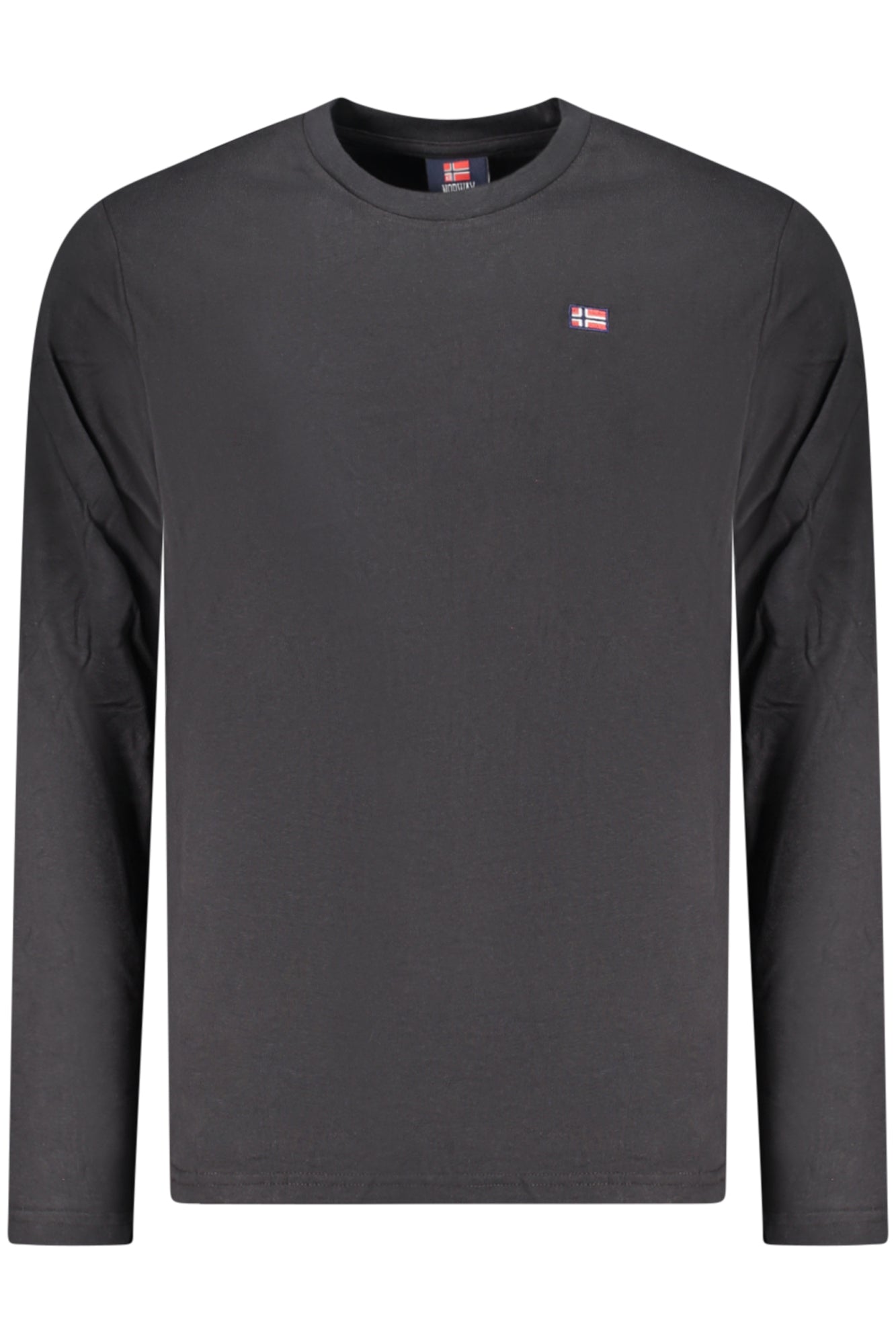 NORWAY 1963 T-SHIRT MANICHE LUNGHE UOMO NERO