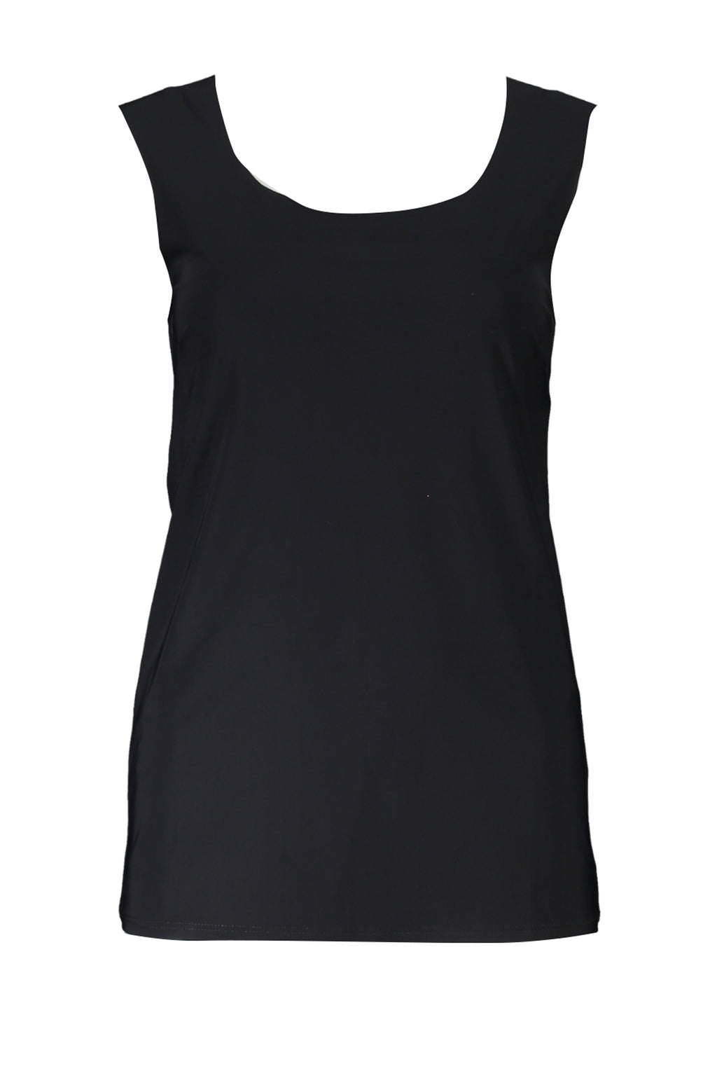 PATRIZIA PEPE WOMEN'S BLACK TANK TOP 