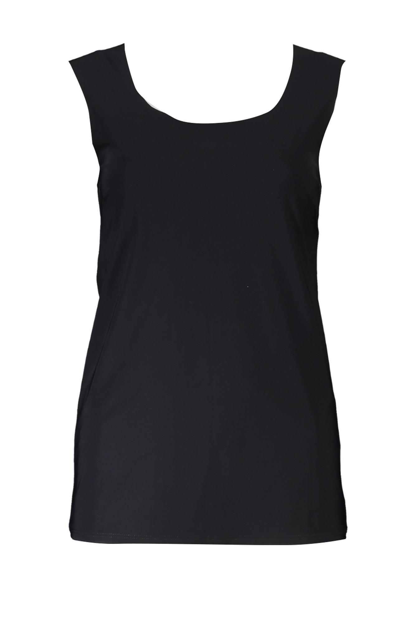 PATRIZIA PEPE WOMEN'S BLACK TANK TOP 