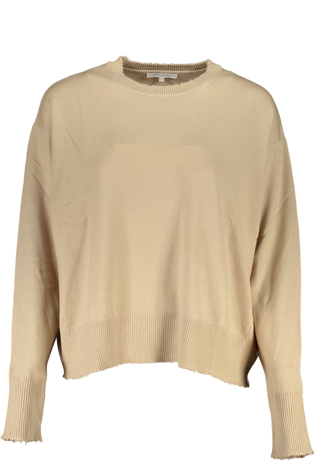 JERSEY MUJER BEIGE PATRIZIA PEPE 