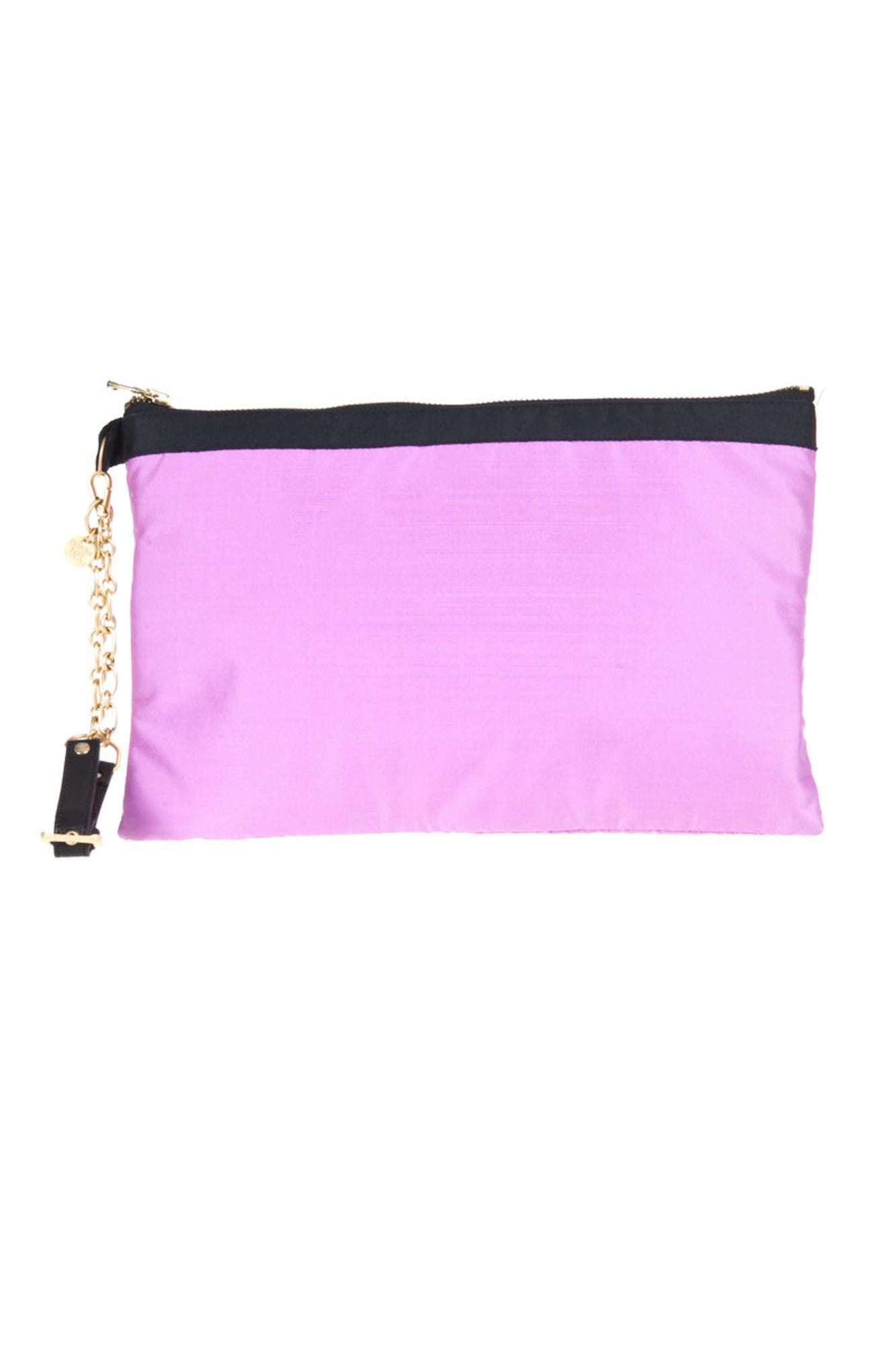 CLUTCH MUJER PATRIZIA PEPE MORADO 