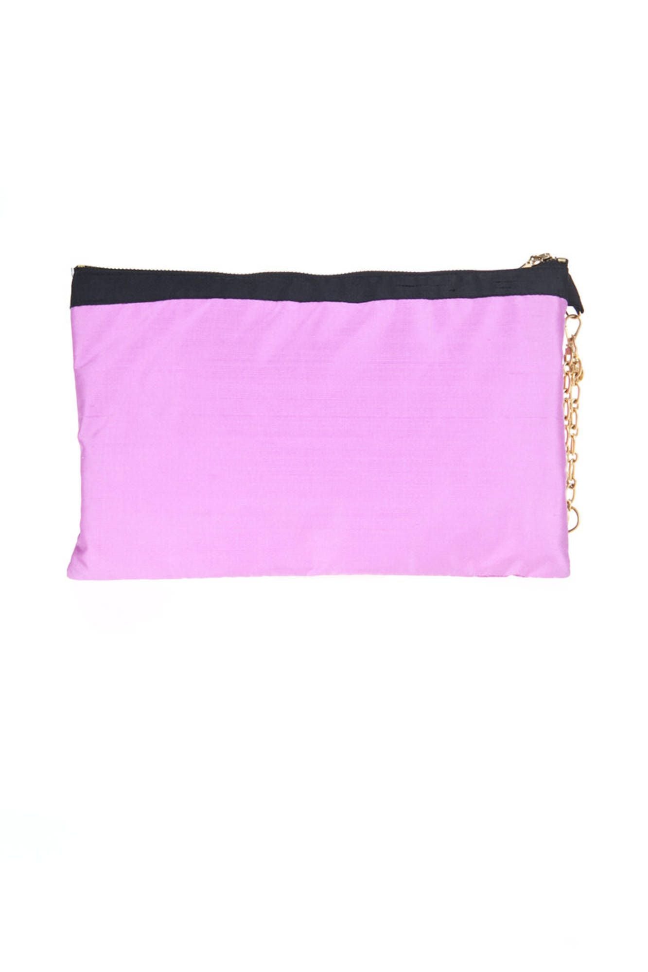 CLUTCH MUJER PATRIZIA PEPE MORADO 