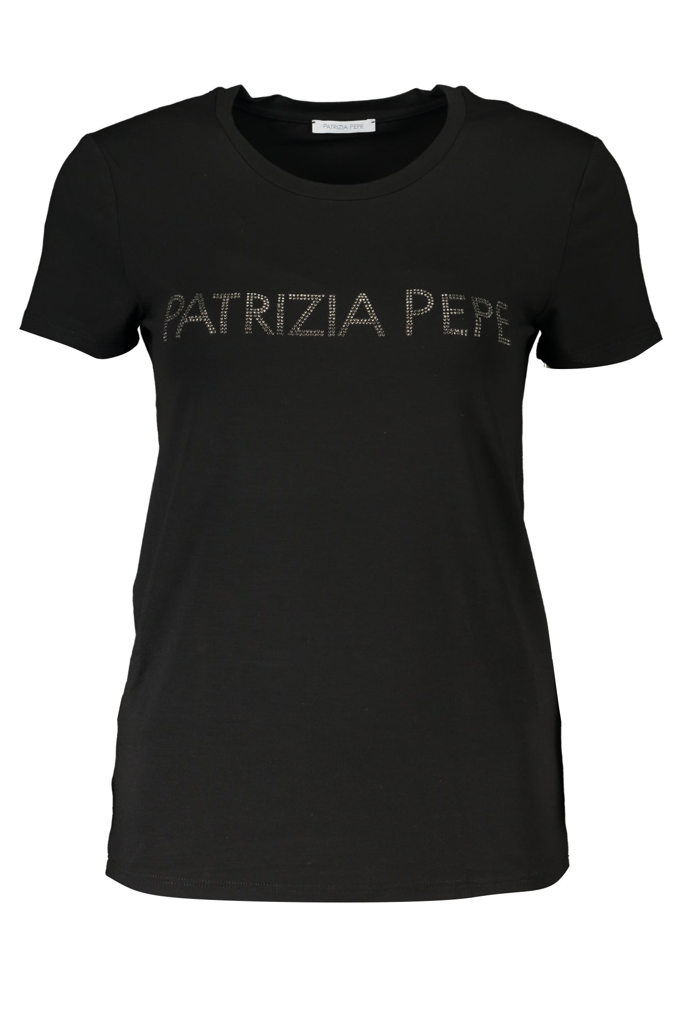 CAMISETA DE MANGA CORTA MUJER PATRIZIA PEPE NEGRA 