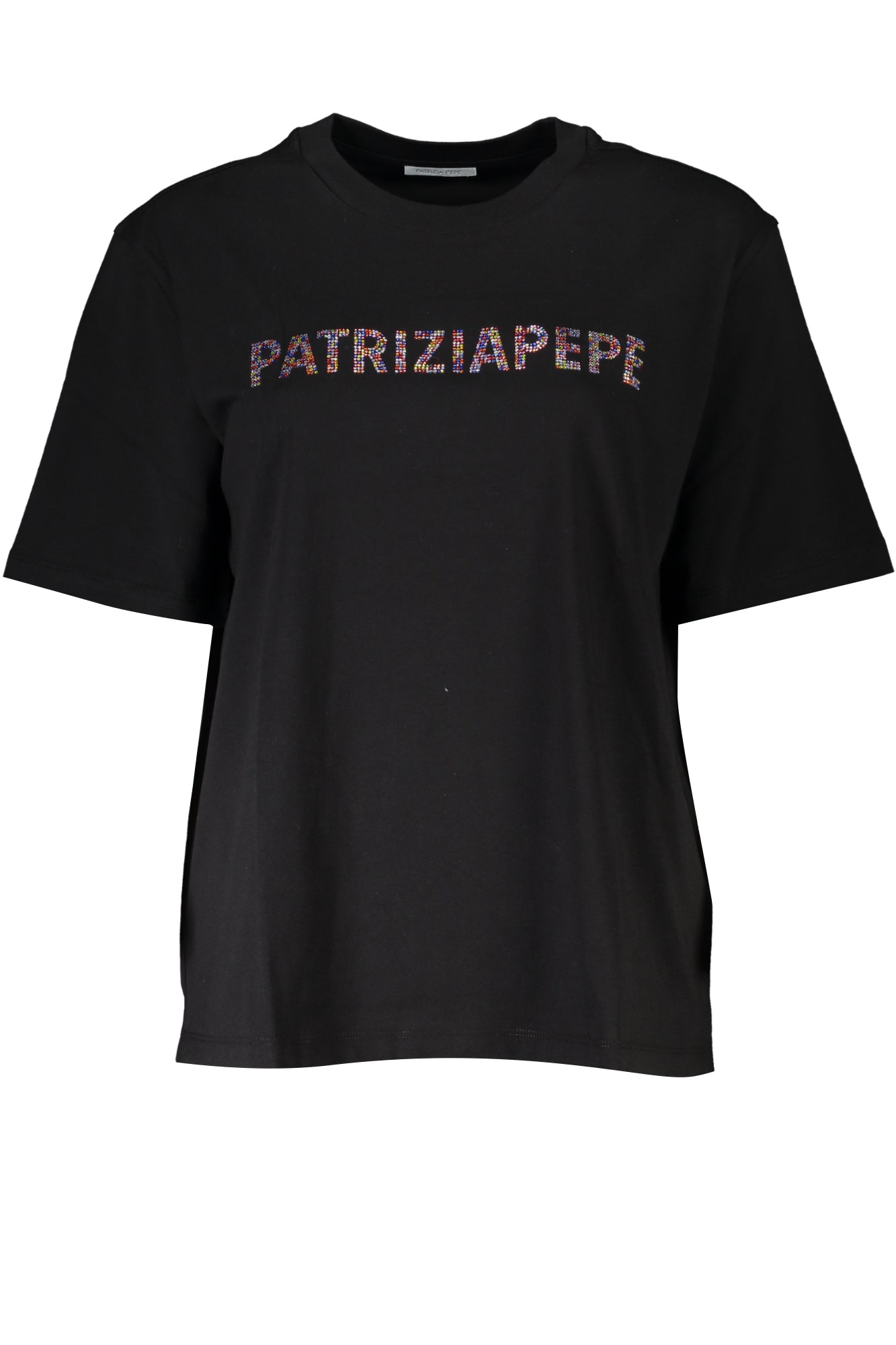 CAMISETA DE MANGA CORTA MUJER PATRIZIA PEPE NEGRA 