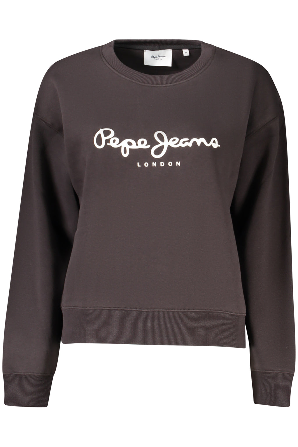 SUDADERA NEGRA CON CREMALLERA PARA MUJER PEPE JEANS 