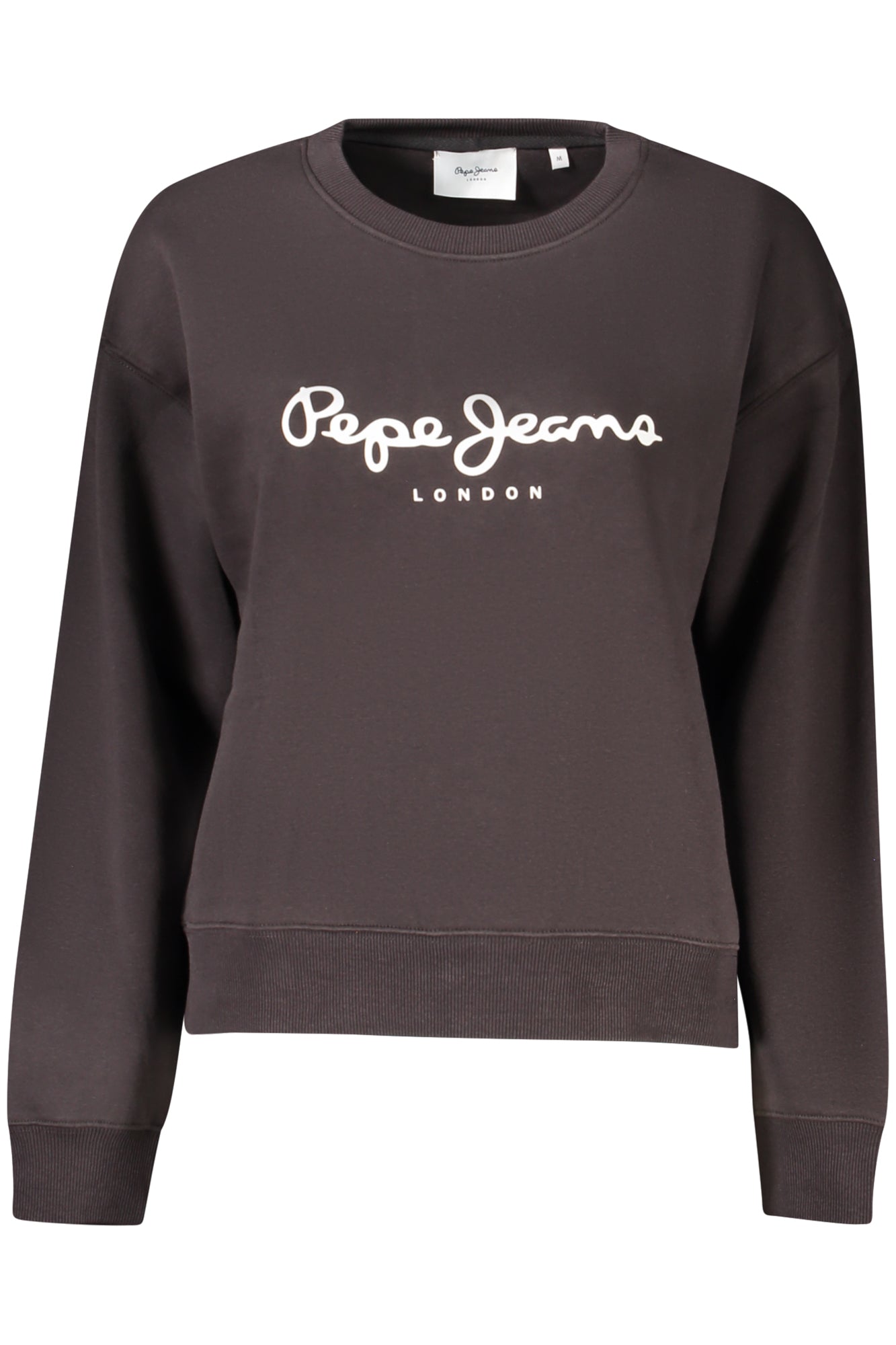 SUDADERA NEGRA CON CREMALLERA PARA MUJER PEPE JEANS 