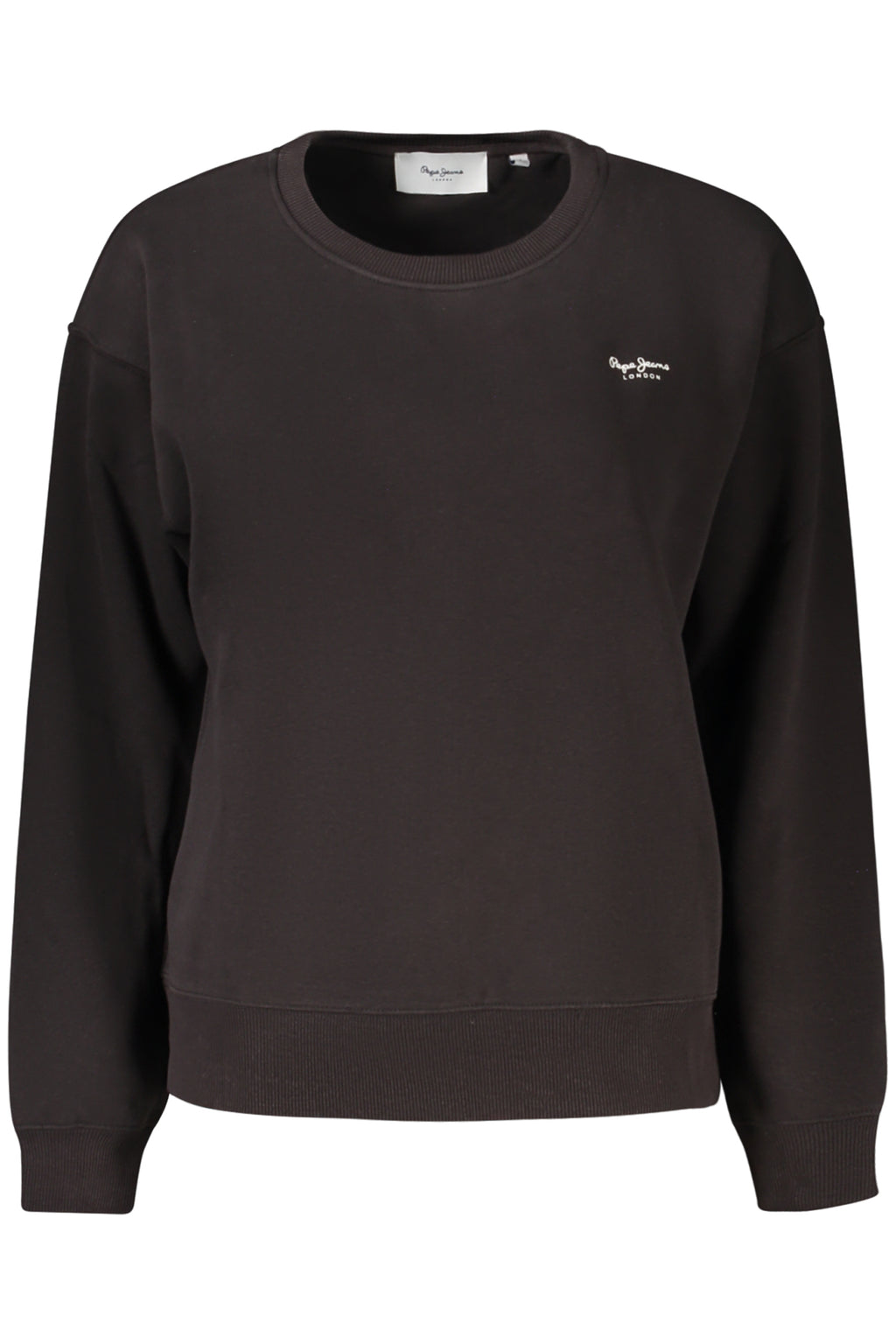 SUDADERA NEGRA CON CREMALLERA PARA MUJER PEPE JEANS 