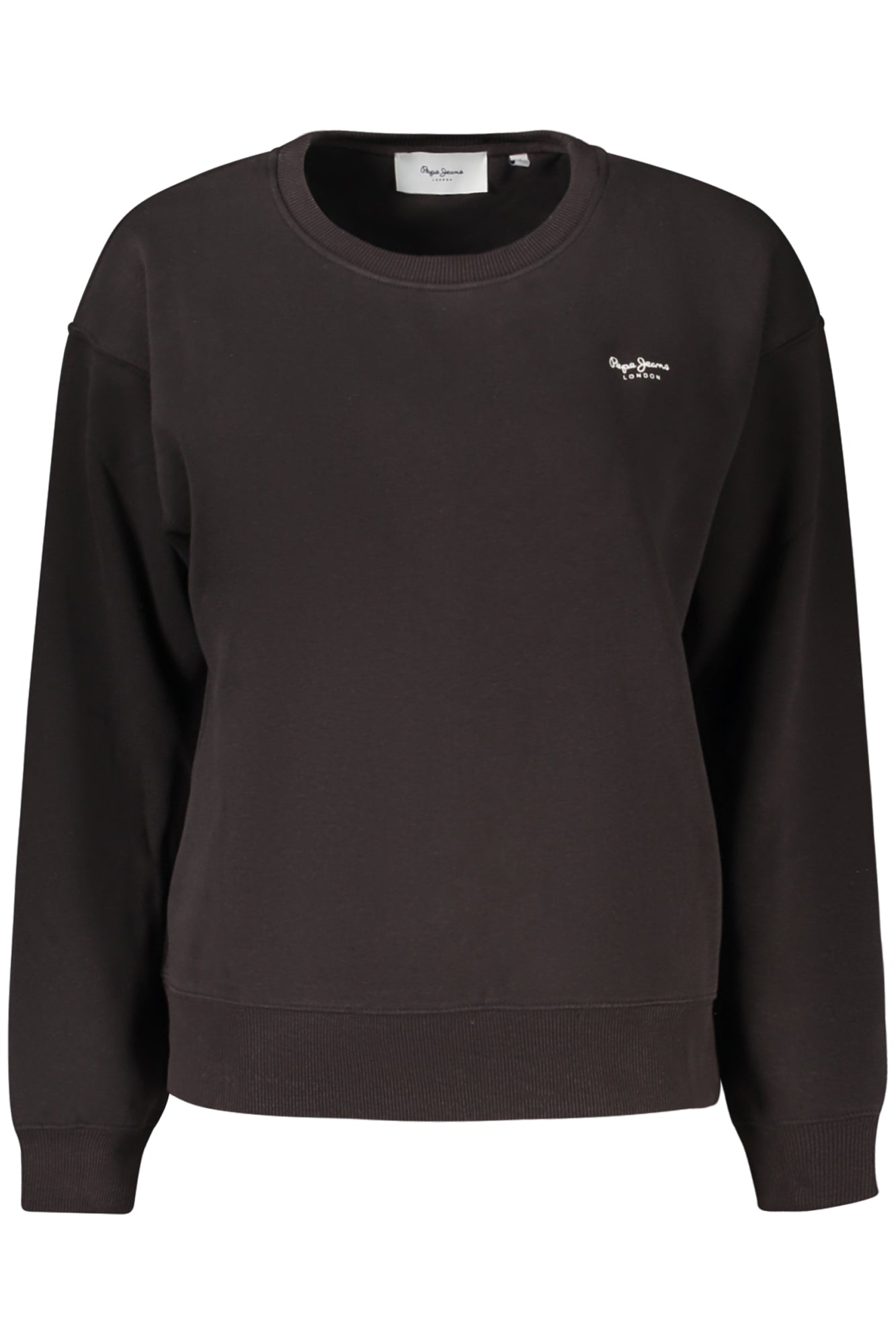 SUDADERA NEGRA CON CREMALLERA PARA MUJER PEPE JEANS 