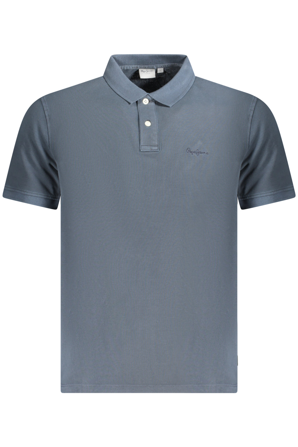 PEPE JEANS POLO MANICHE CORTE UOMO BLU