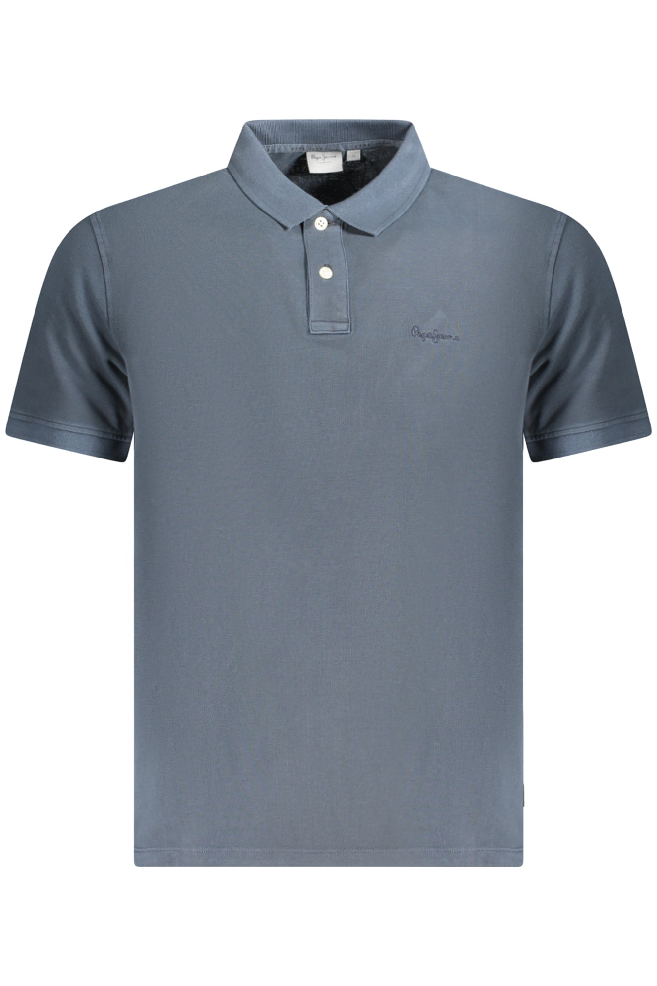 PEPE JEANS POLO MANICHE CORTE UOMO BLU