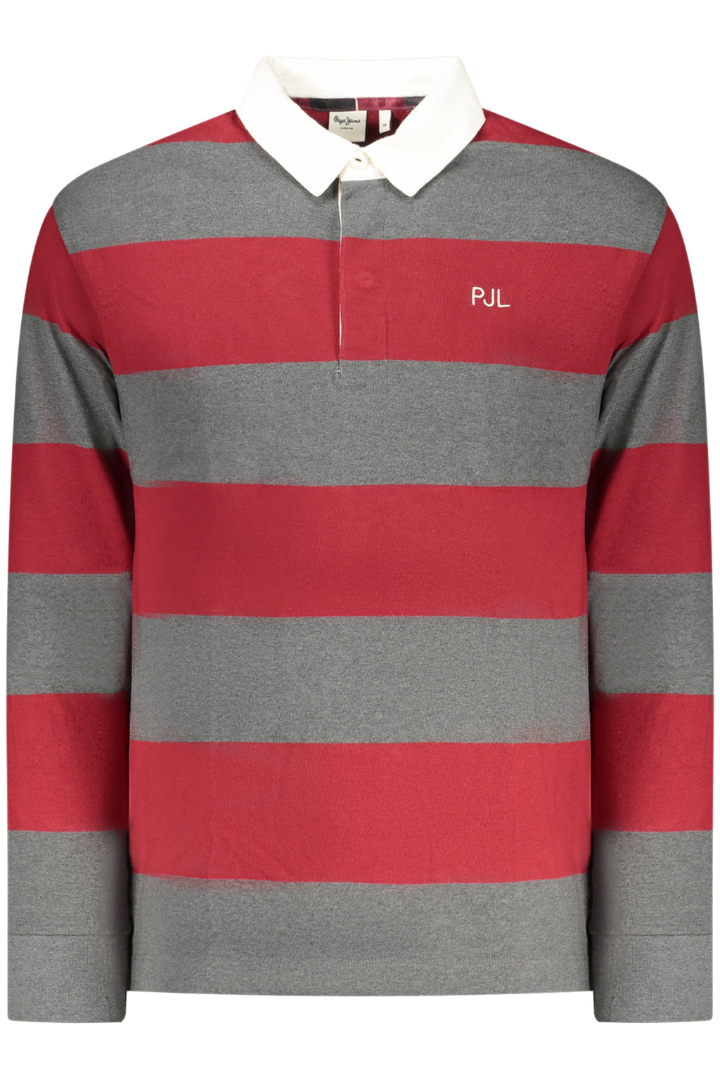 PEPE JEANS POLO MANICHE LUNGHE UOMO ROSSO