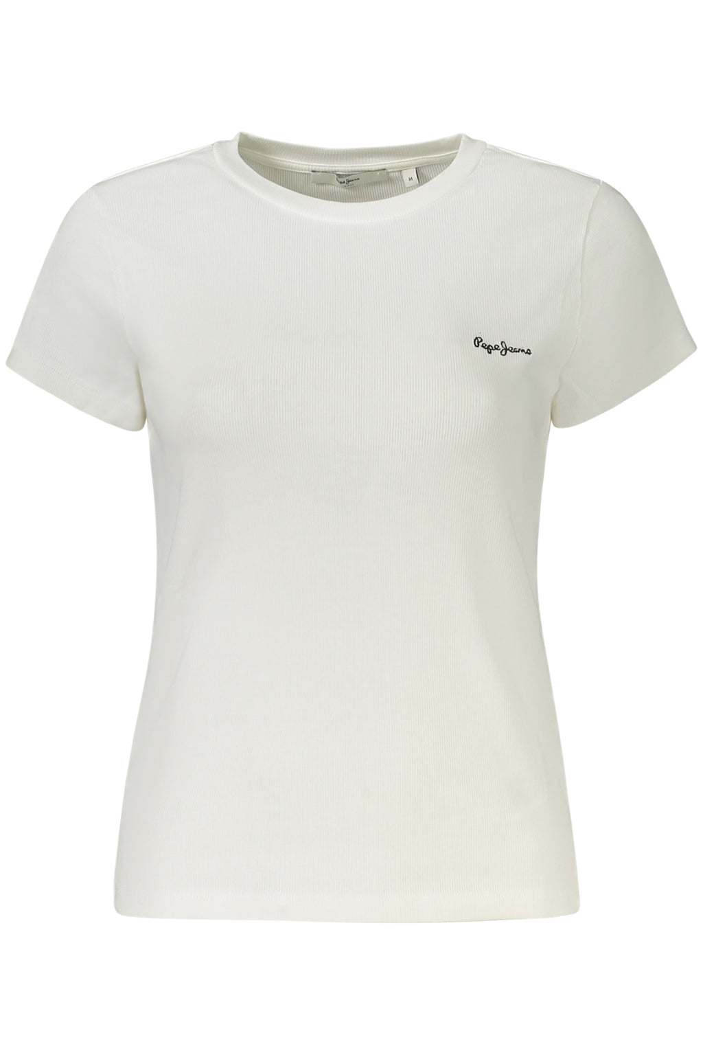 PEPE JEANS T-SHIRT MANICHE CORTE DONNA BIANCO