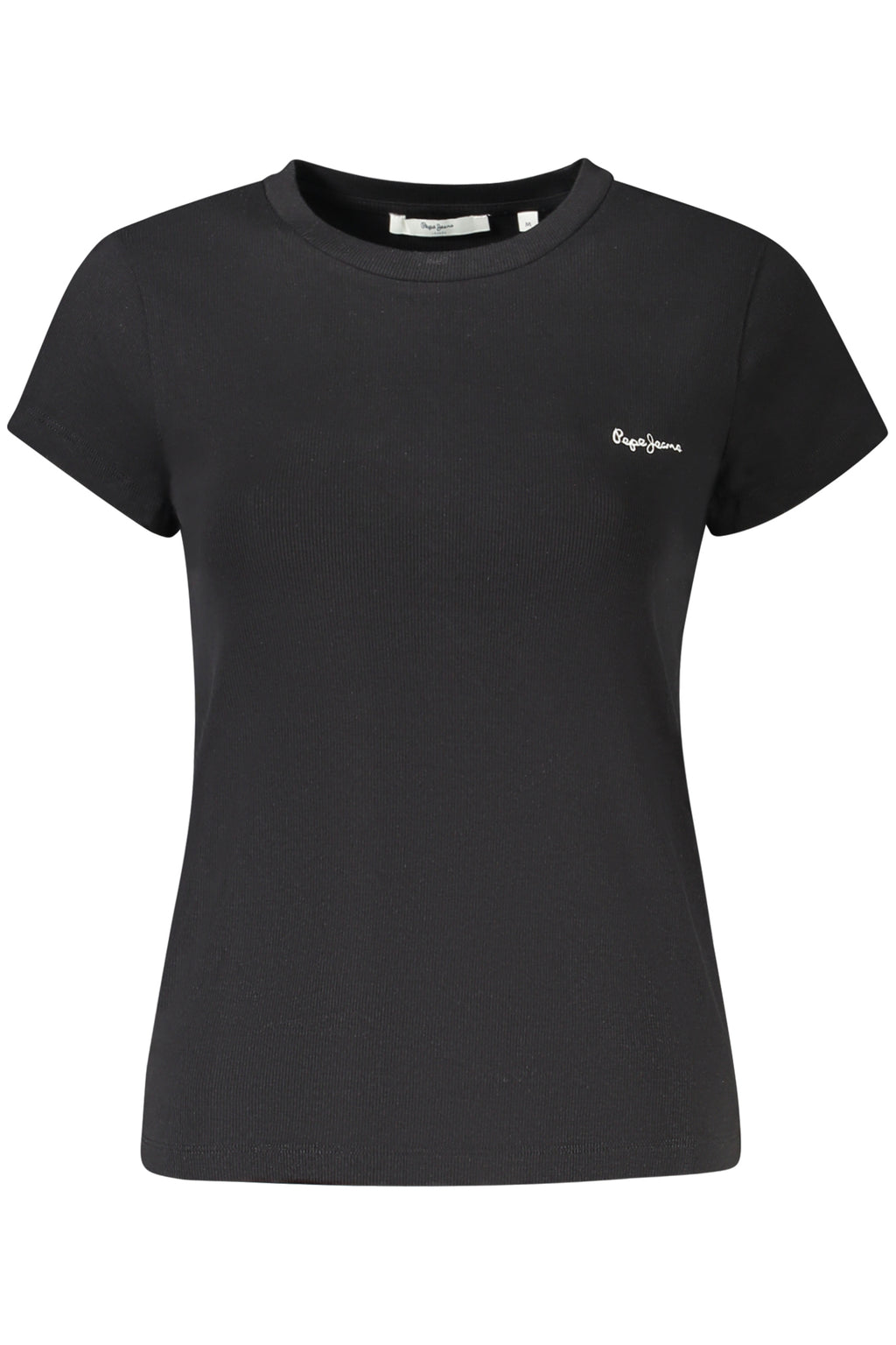 CAMISETA DE MANGA CORTA PARA MUJER PEPE JEANS NEGRA 