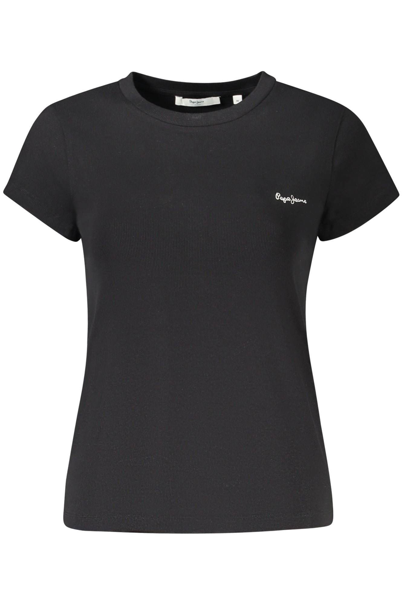 CAMISETA DE MANGA CORTA PARA MUJER PEPE JEANS NEGRA 