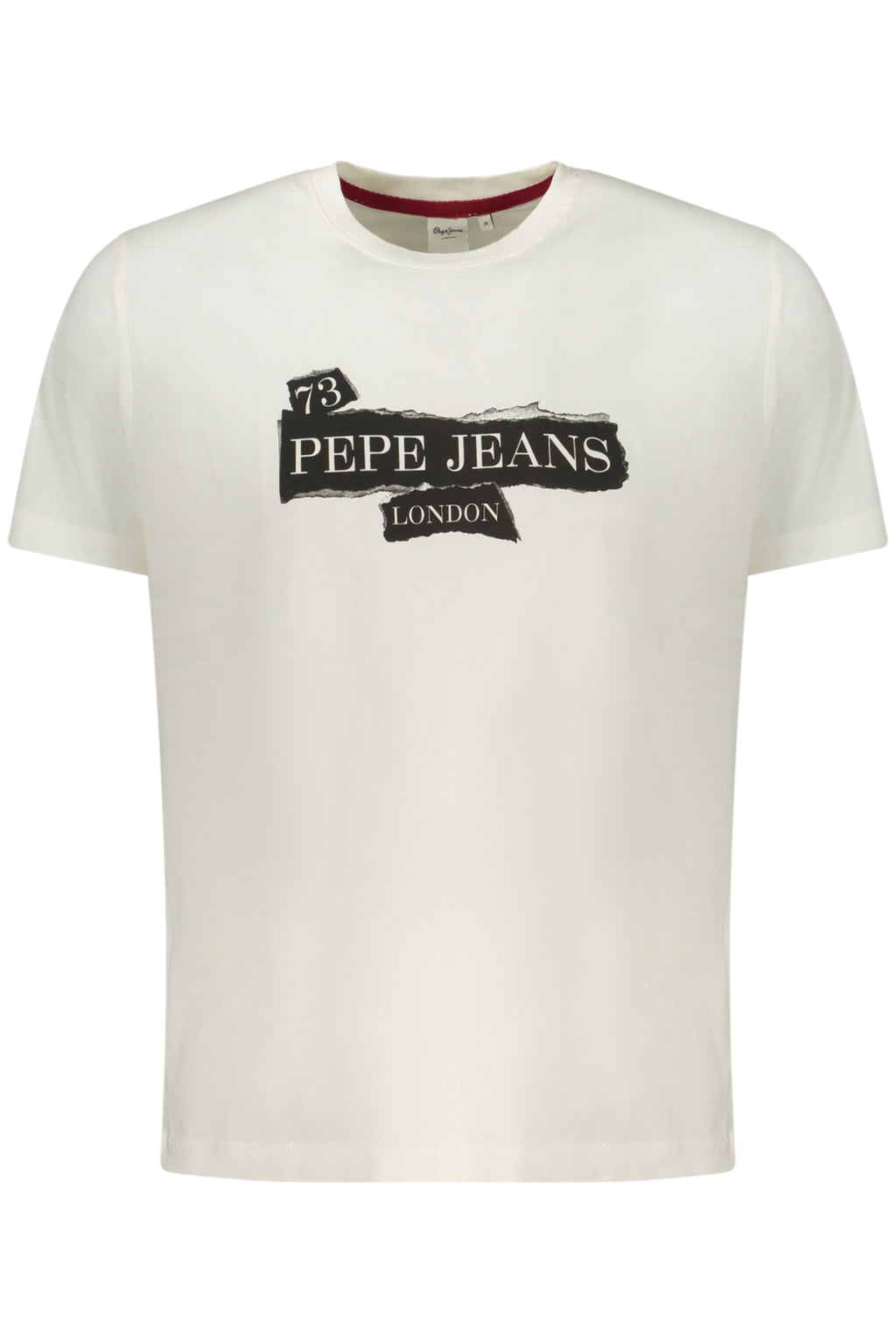 PEPE JEANS T-SHIRT MANICHE CORTE UOMO BIANCO